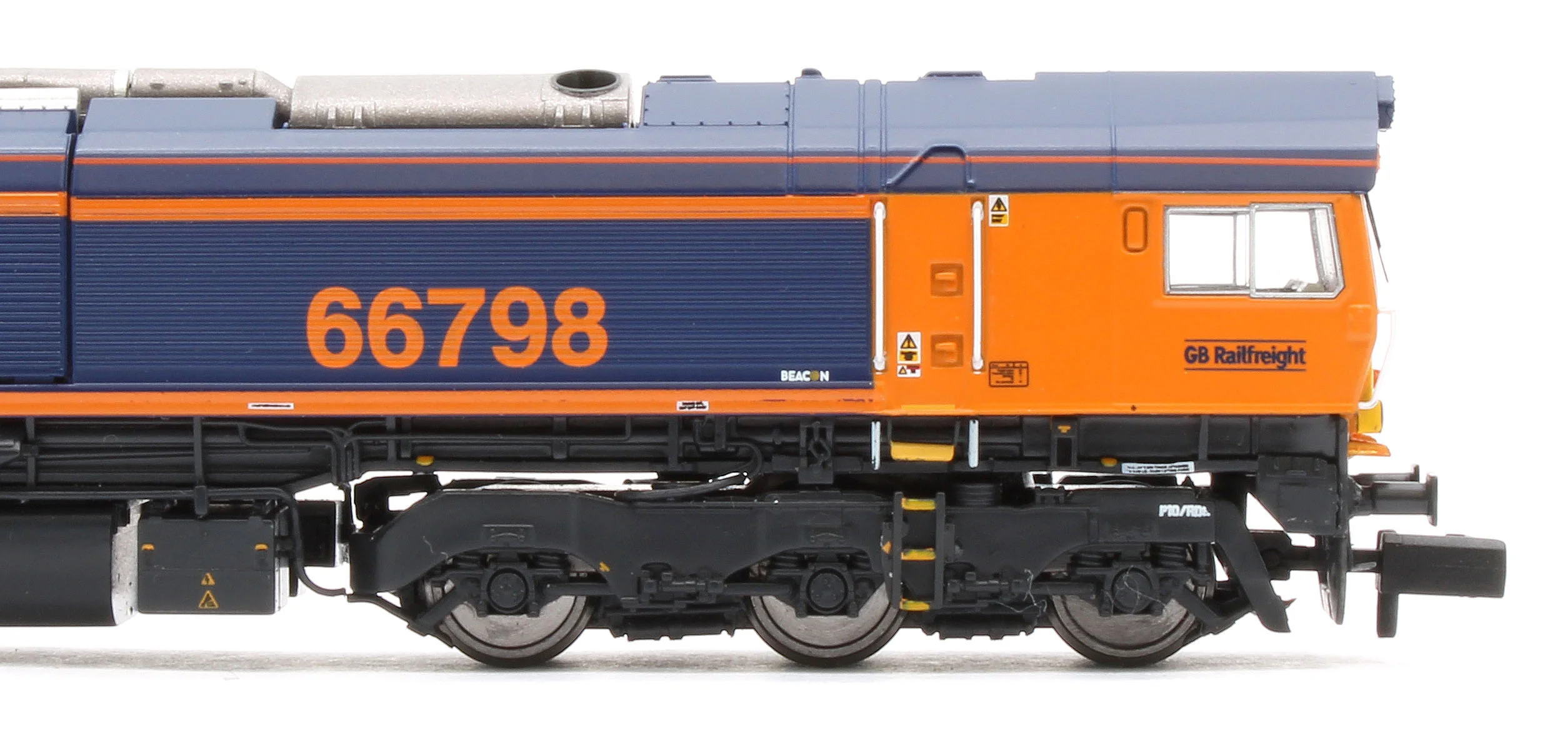 RT-N66-GBS-798DCC Class 66 66798 GBRf Standard Diesel Locomotive - DCC Sound - Image 9