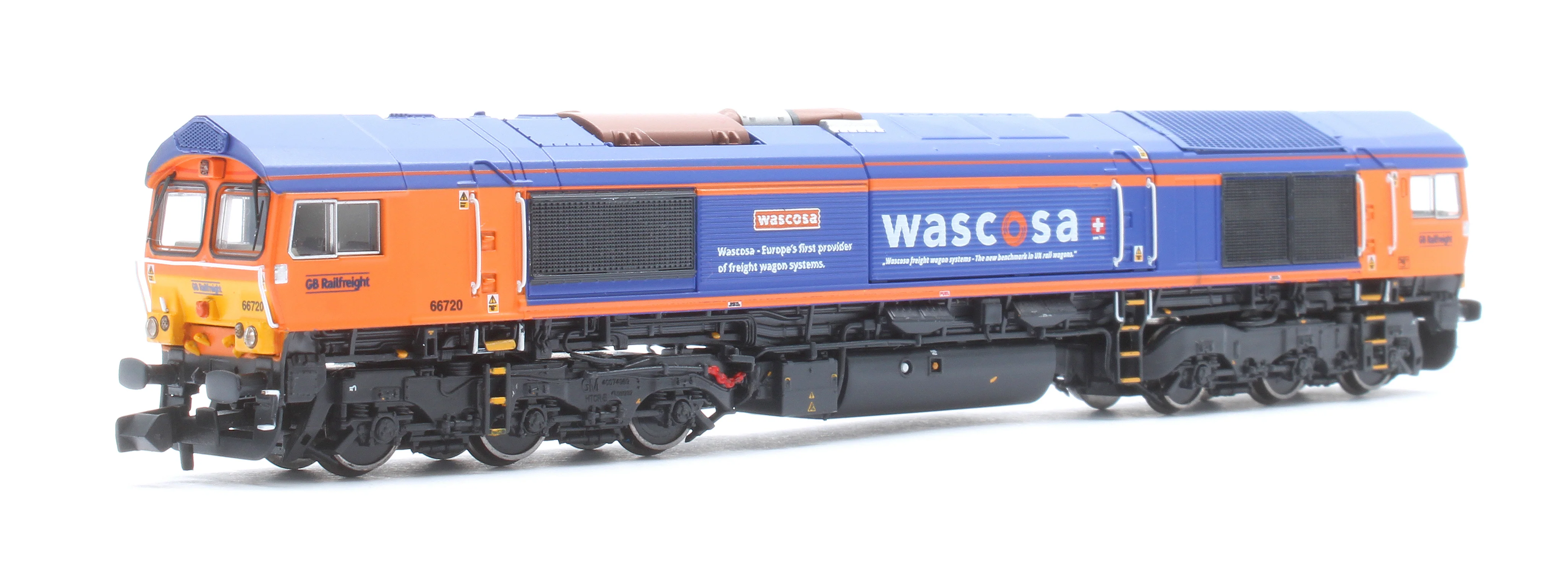 RT-N66-GBW-720 Class 66 66720 'Wascosa' GBRf Wascosa Diesel Locomotive - Image 3
