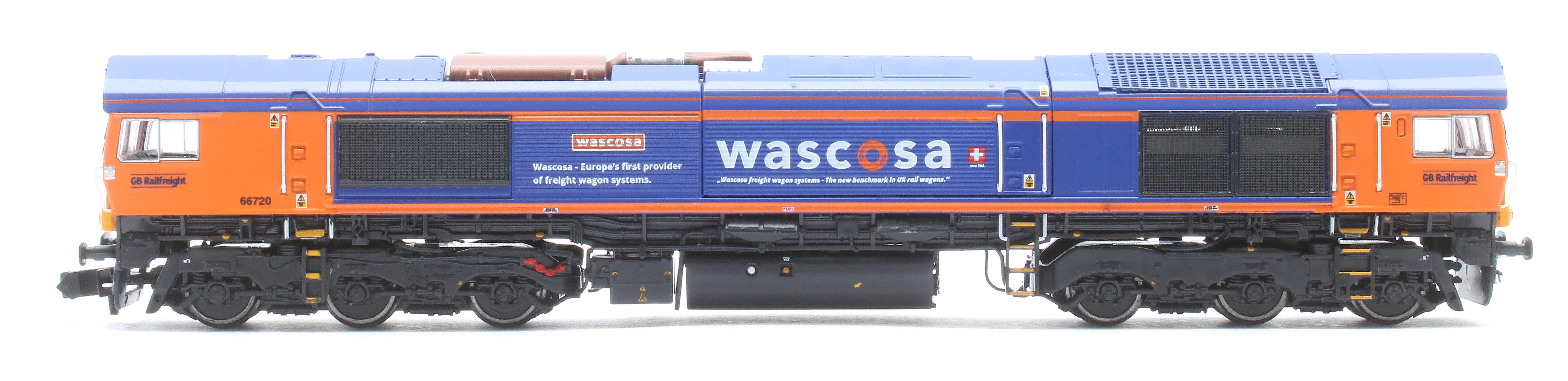 RT-N66-GBW-720 Class 66 66720 'Wascosa' GBRf Wascosa Diesel Locomotive - Image 5