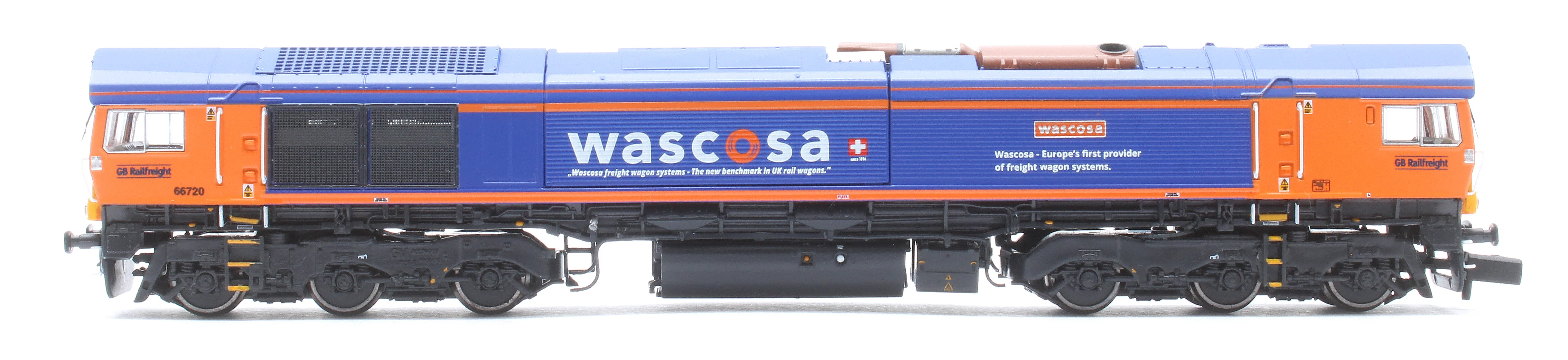 RT-N66-GBW-720 Class 66 66720 'Wascosa' GBRf Wascosa Diesel Locomotive - Image 6