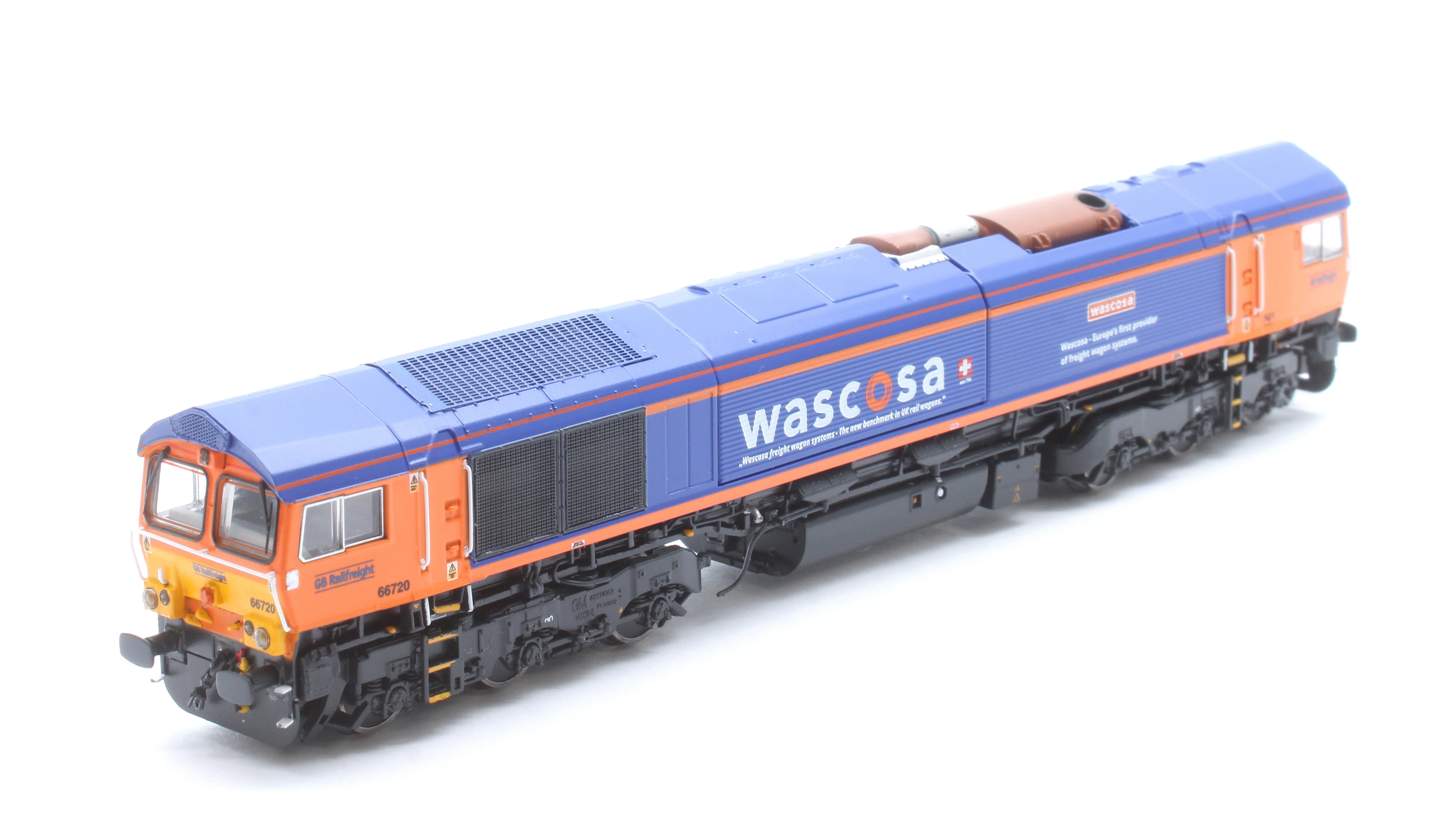 RT-N66-GBW-720 Class 66 66720 'Wascosa' GBRf Wascosa Diesel Locomotive - Image 7