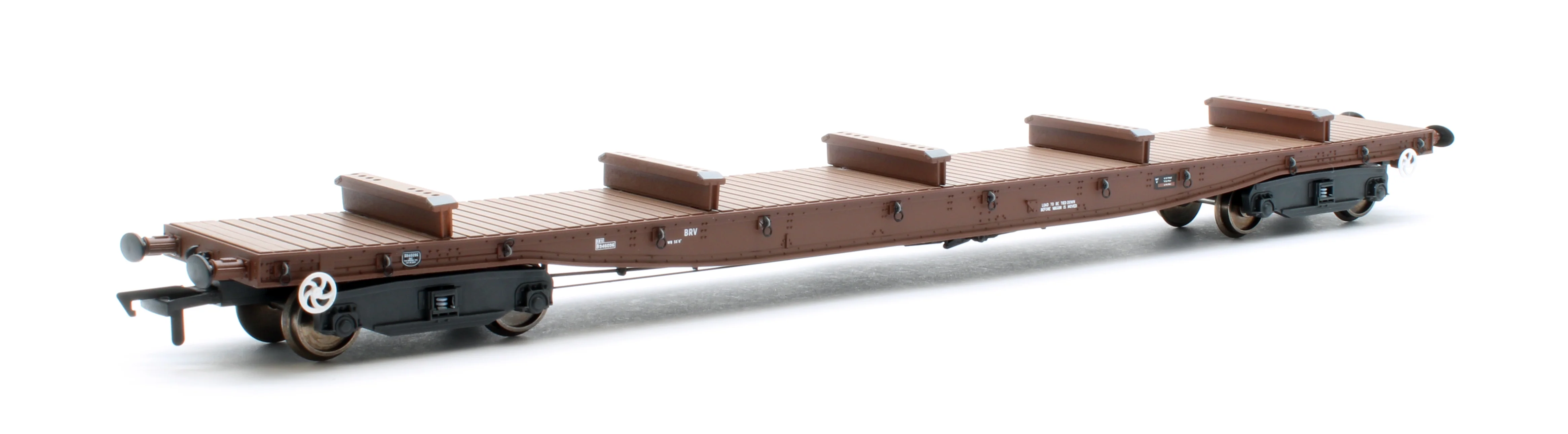 RT-OO-BRV-402 Borail MB Bauxite Livery with 5 Bolsters No. B946083 and B946096 - Twin Pack - Image 2