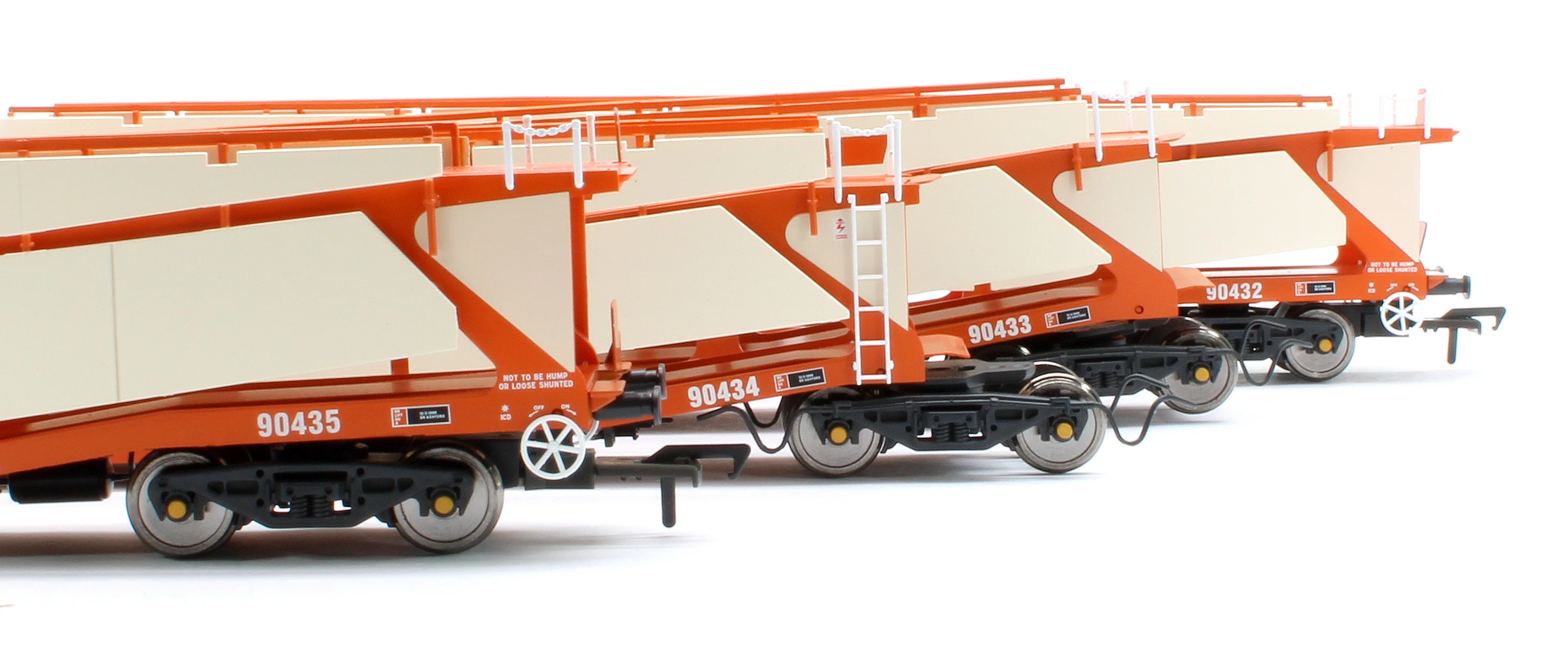 RT-OO-CAR4-414A Quad set Cartic-4 car carrier - Silcock Express livery with side screens (set A) - Image 8