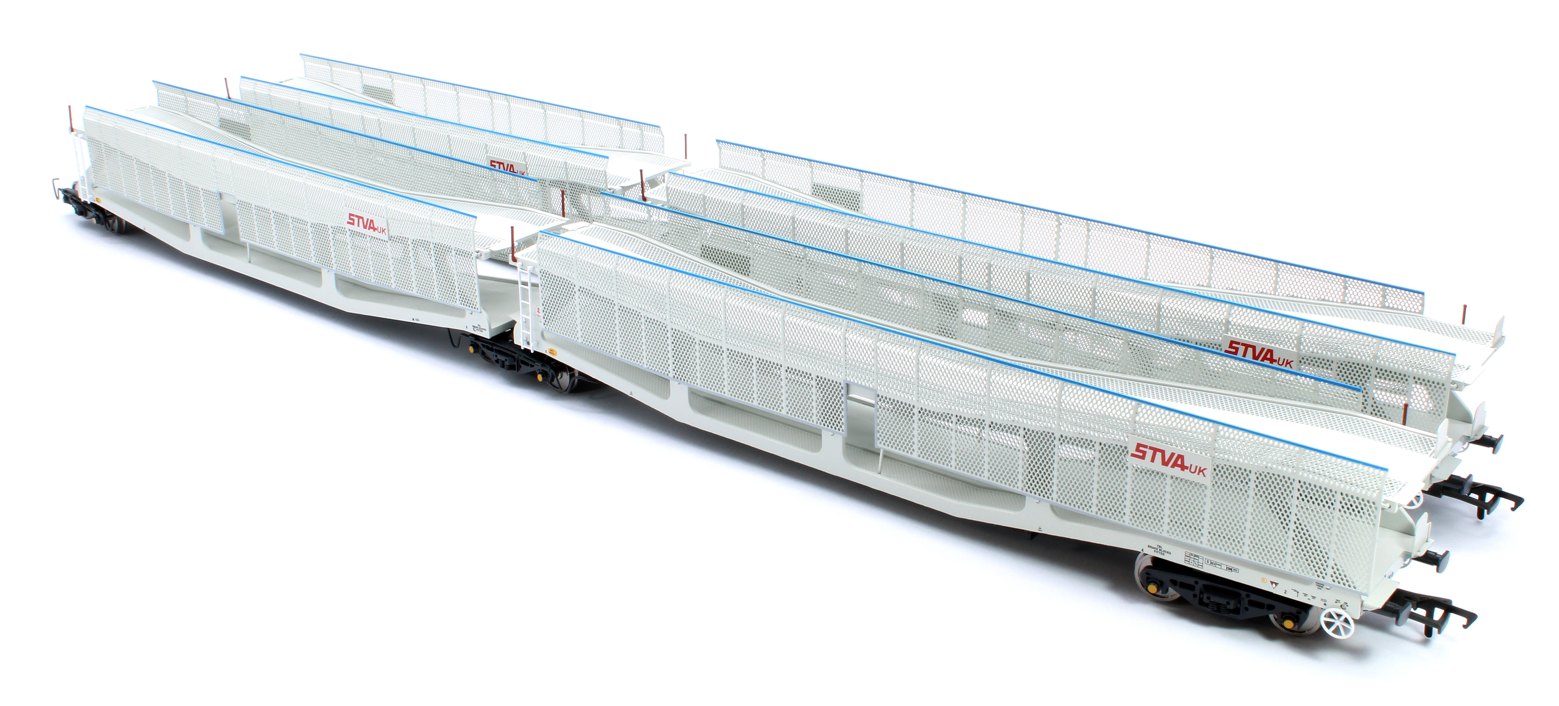 RT-OO-CAR4-437B Quad set Cartic-4 car carrier - STVA light grey with mesh screens (set B) - Image 2