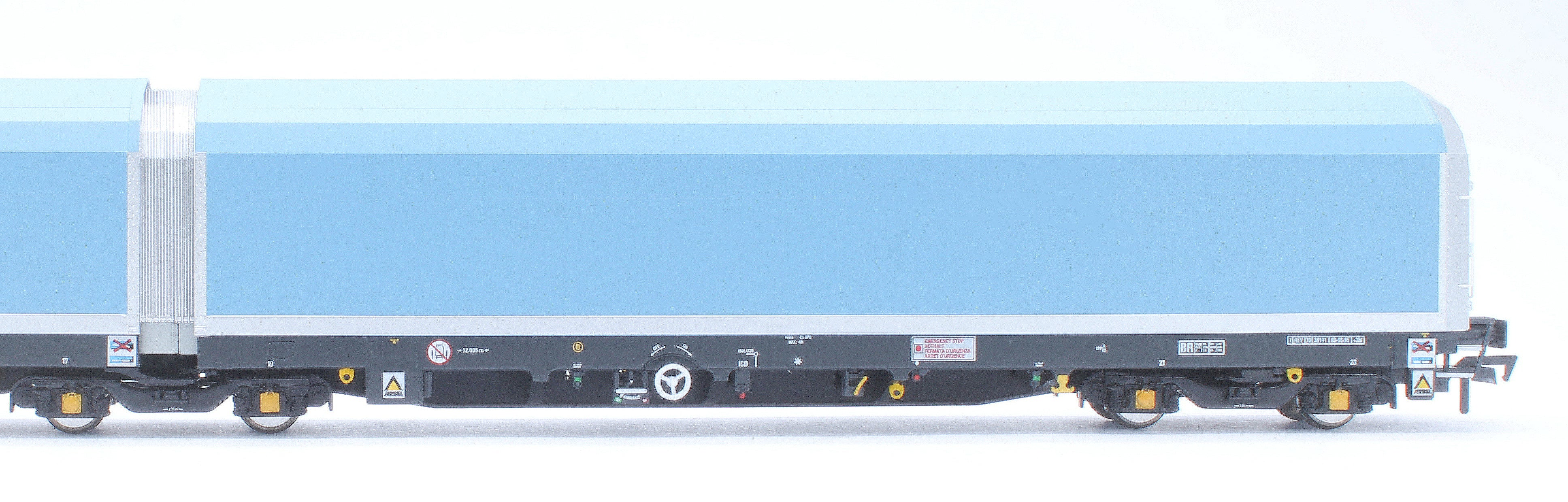 RT-OO-WIA-401B OO/4mm 5-car Arbel WIA car carrier with RfD squadron branding. Wagon 85 70 4971 022-4 - Image 7