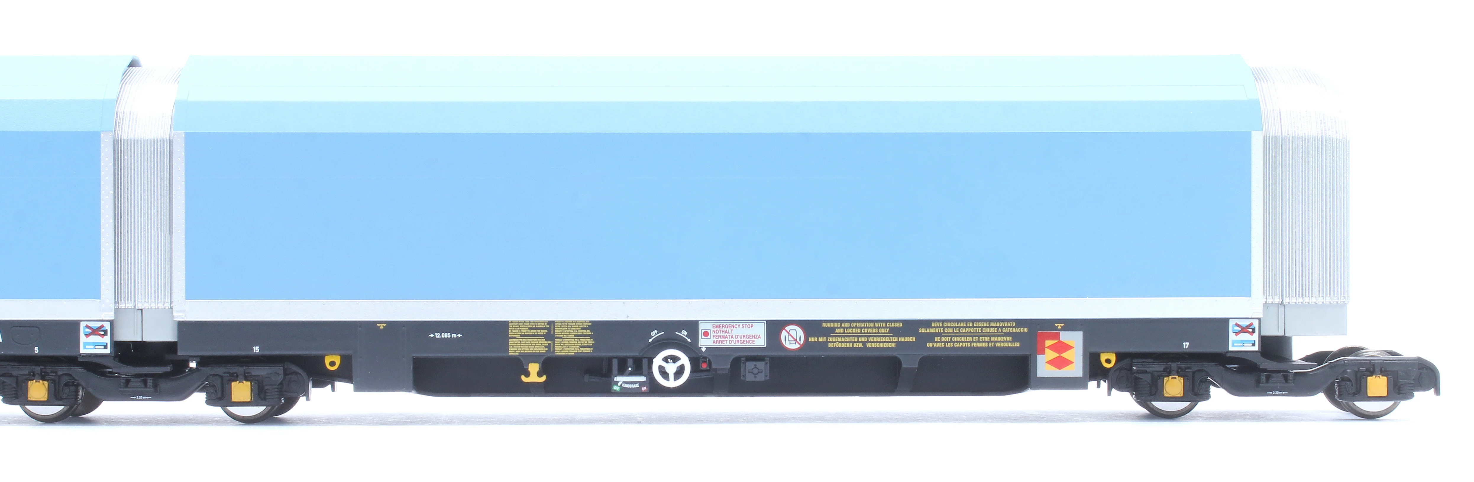 RT-OO-WIA-401B OO/4mm 5-car Arbel WIA car carrier with RfD squadron branding. Wagon 85 70 4971 022-4 - Image 9