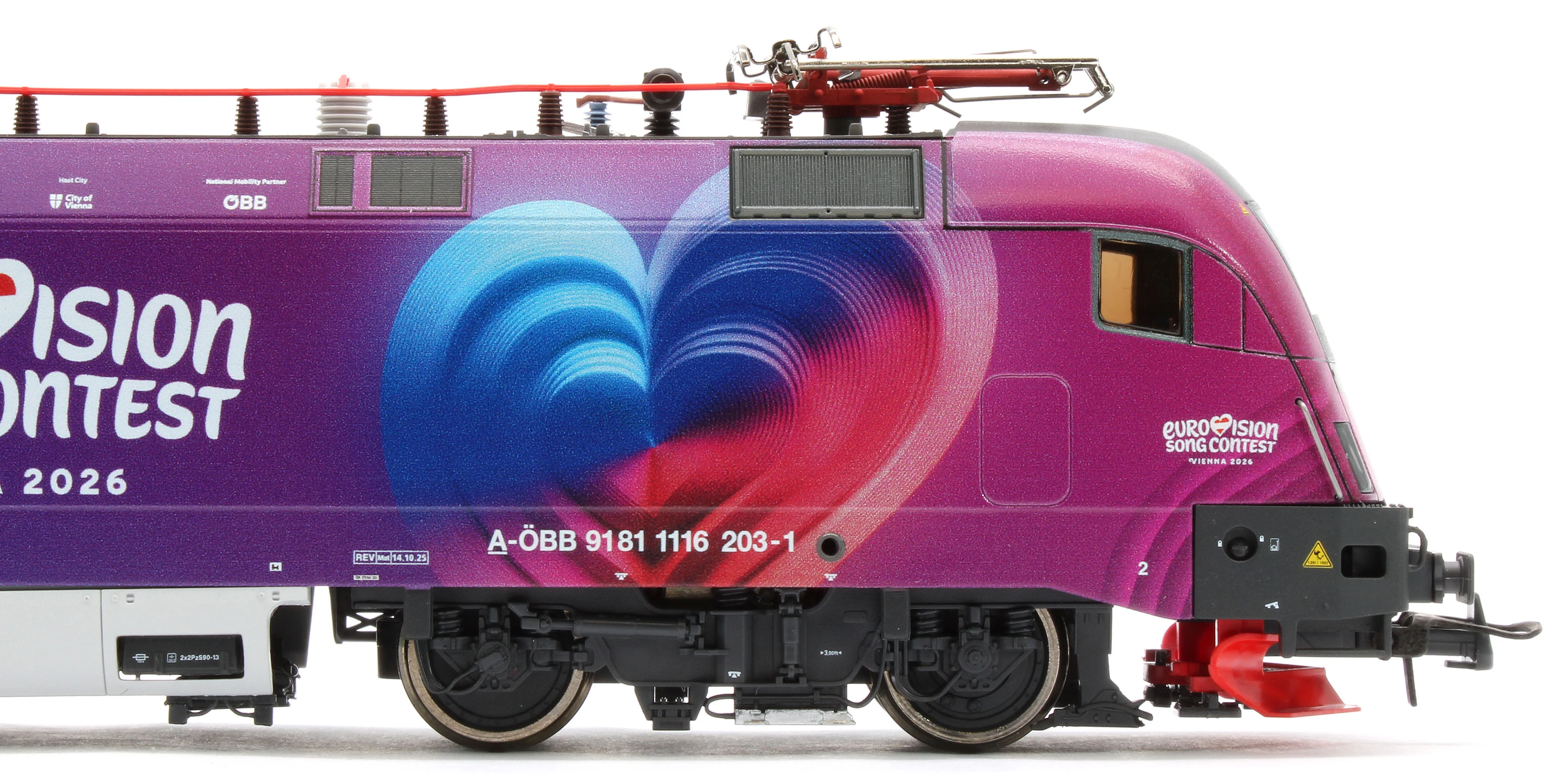 7500240 ÖBB 1116 203-1 "Eurovision Song Contest 2026" Electric Locomotive - Image 11