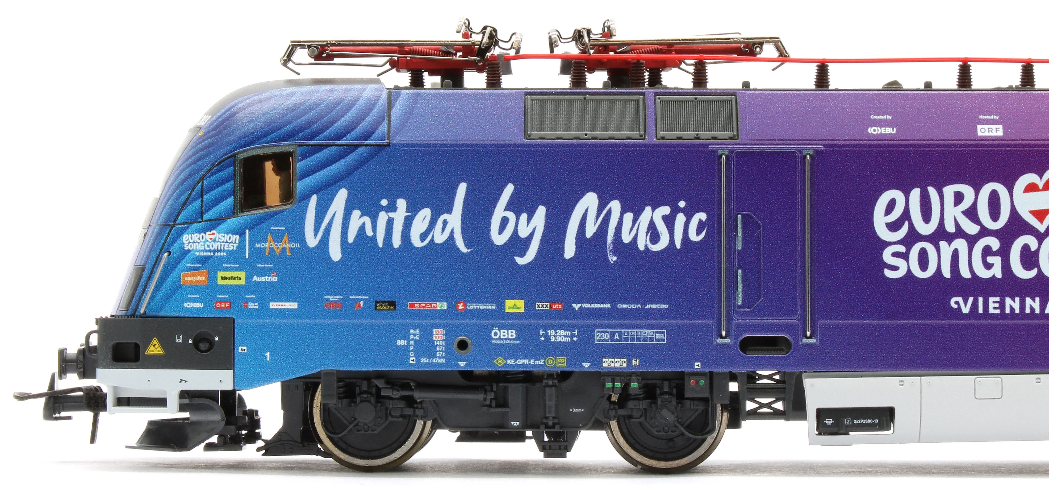 7500240 ÖBB 1116 203-1 "Eurovision Song Contest 2026" Electric Locomotive - Image 9