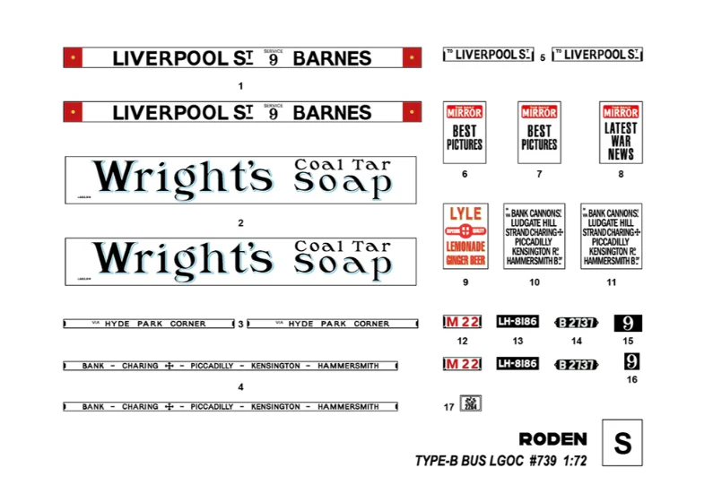 LGOC B Type Bus Model Kit - Image 2
