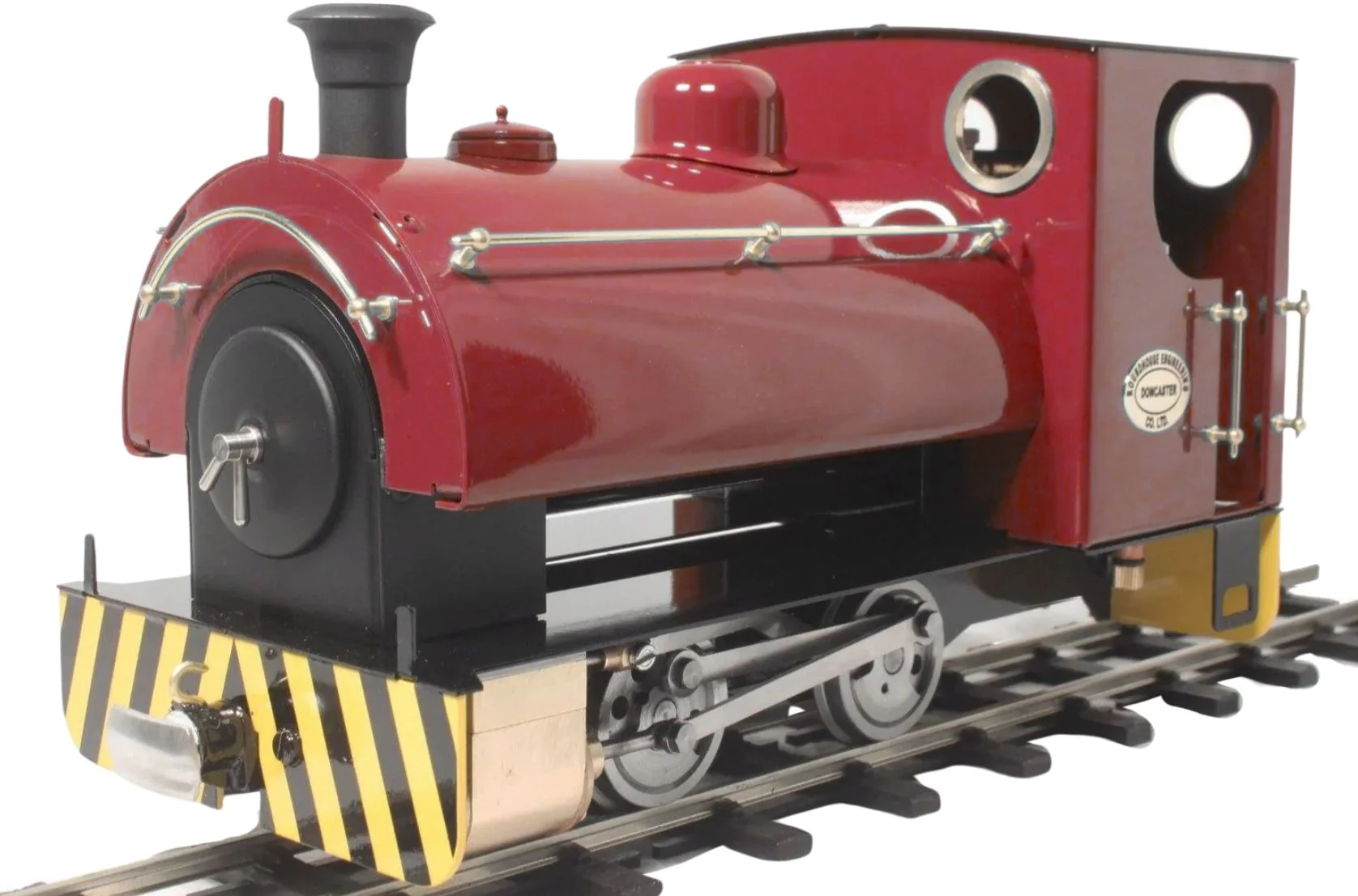 PEGGIE-MAROON-32 0-4-0 Saddle Tank 'Peggie' Maroon (Manual) Steam Locomotive