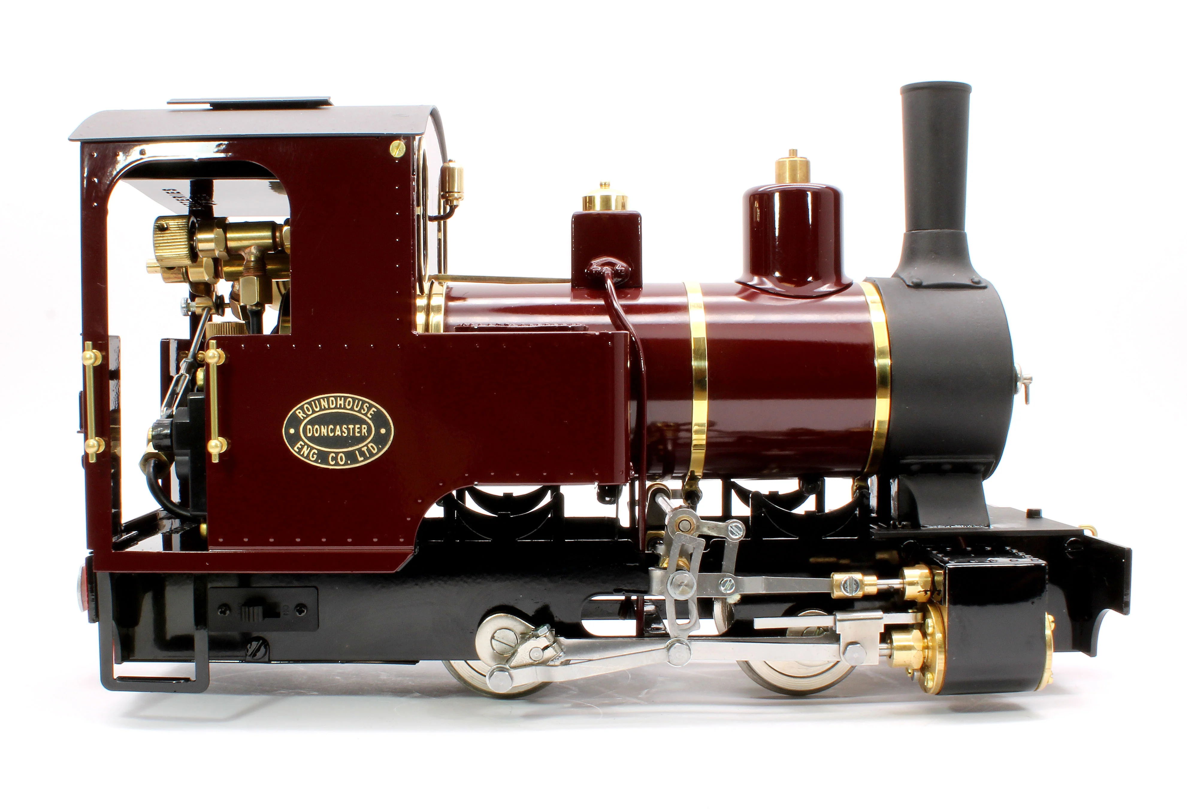 BRC-FEM-NI 0-4-0 Side Tank Engine 'Billy' Fairlie Engine Maroon (Radio Control, Uninsulated Wheels) Steam Locomotive - Image 5