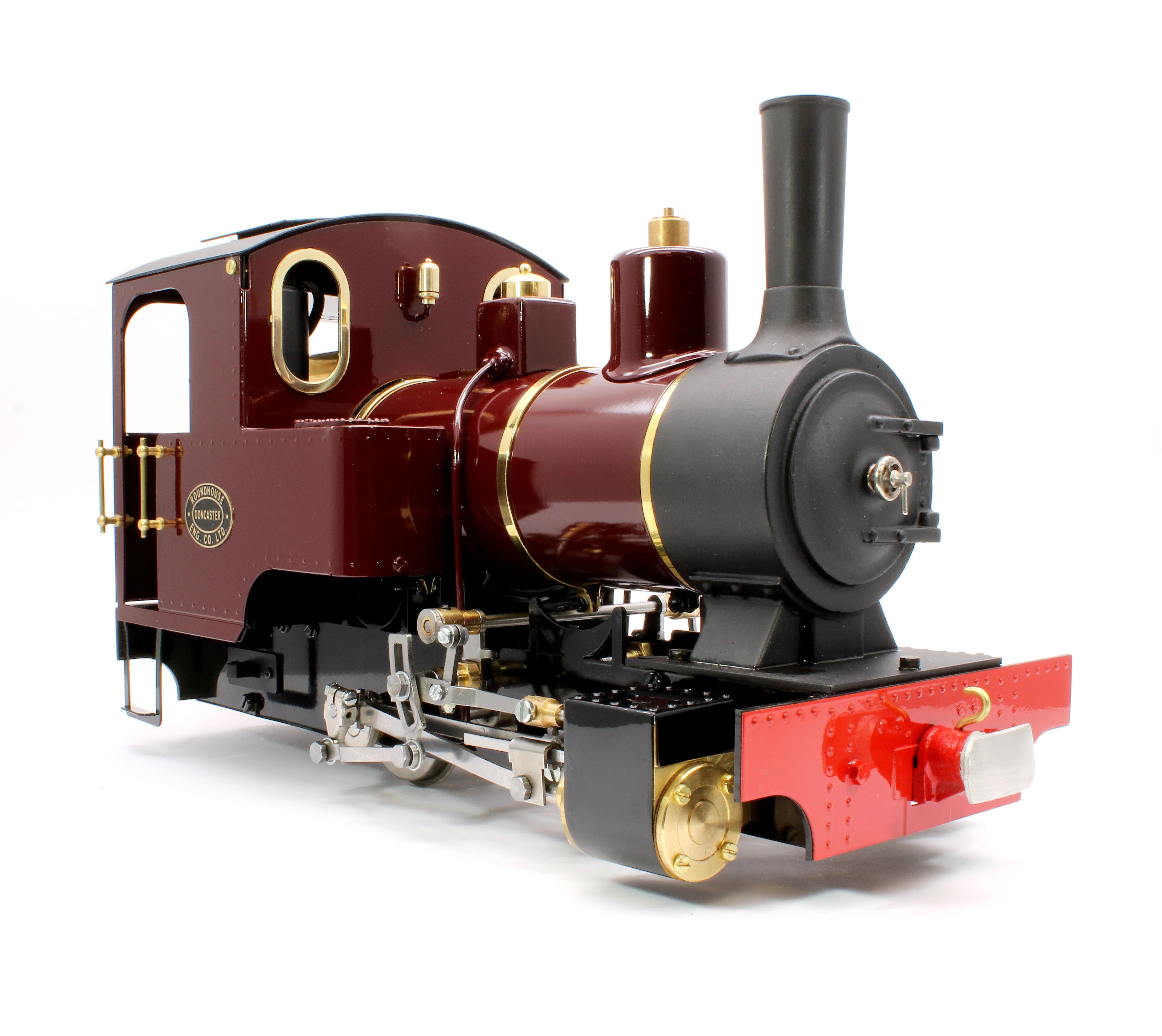 BRC-FEM-NI 0-4-0 Side Tank Engine 'Billy' Fairlie Engine Maroon (Radio Control, Uninsulated Wheels) Steam Locomotive - Image 6