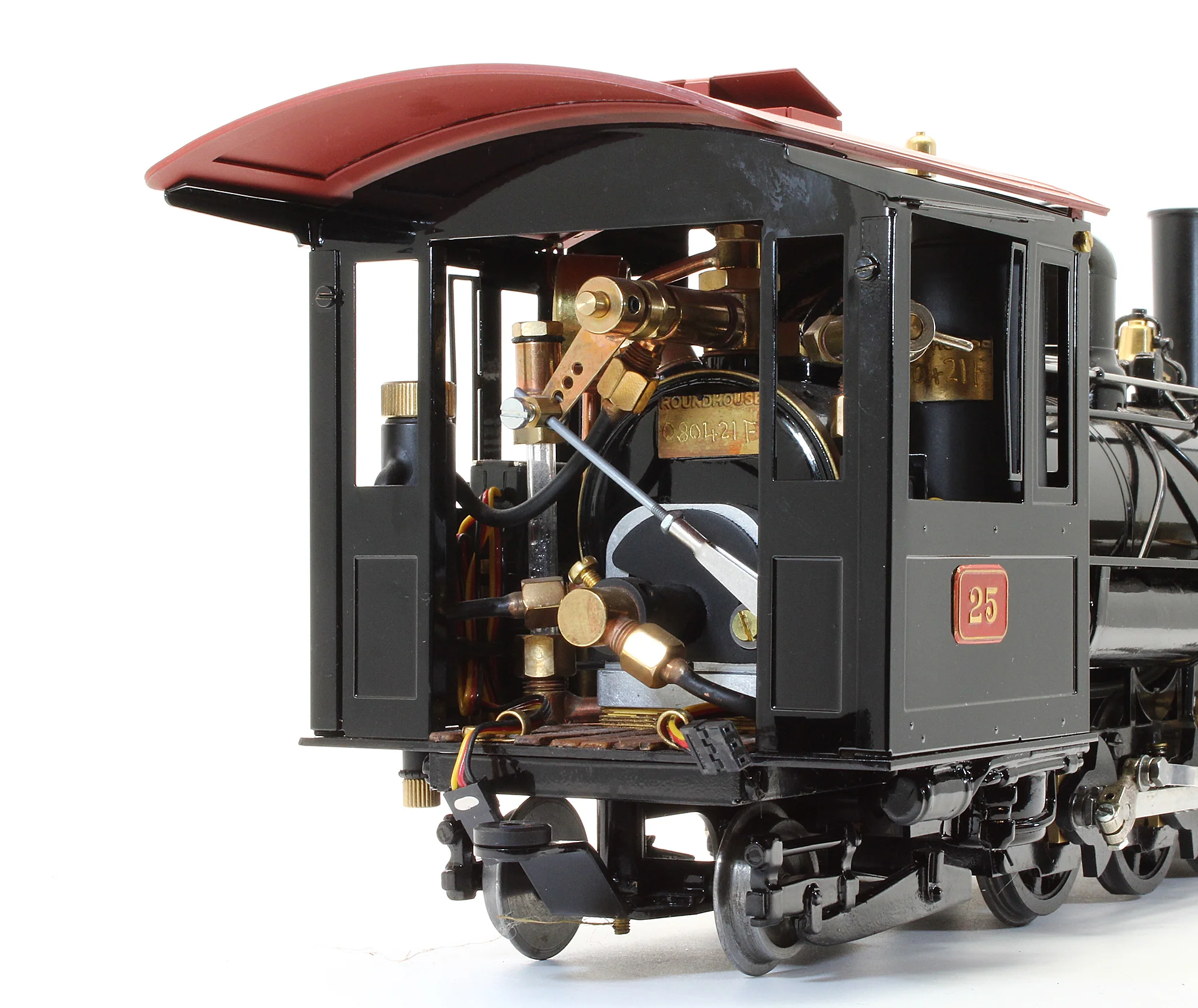 AGR25-BLACK-I Pre-Owned 2-6-2 'MOUNT MUCHINGA' No.25 Black (Radio Control, Insulated Wheels) Steam Locomotive - Image 5