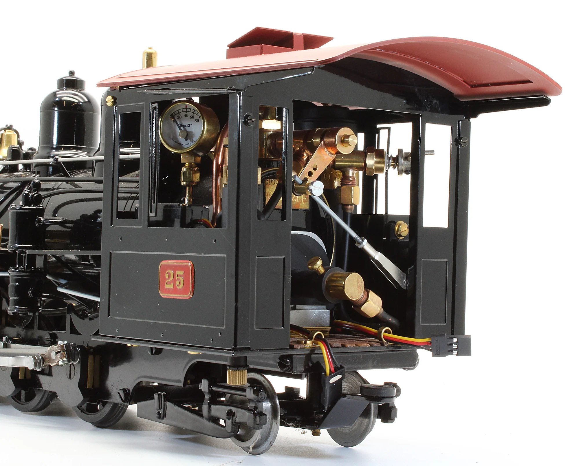 AGR25-BLACK-I Pre-Owned 2-6-2 'MOUNT MUCHINGA' No.25 Black (Radio Control, Insulated Wheels) Steam Locomotive - Image 6
