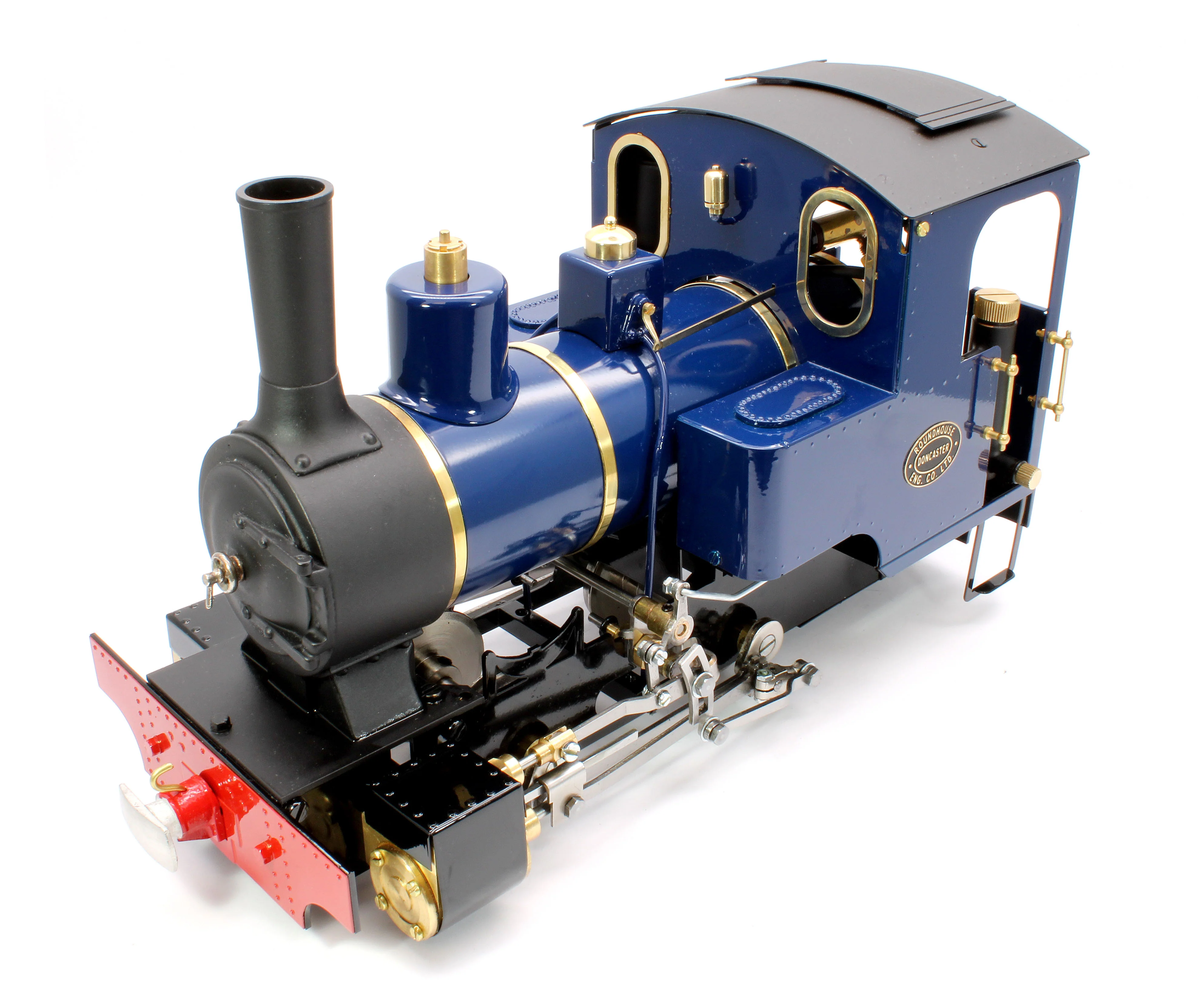 BRC-BLUE-NI 0-4-0 Side Tank Engine 'Billy' Blue (Radio Control, Uninsulated Wheels) Steam Locomotive - Image 10