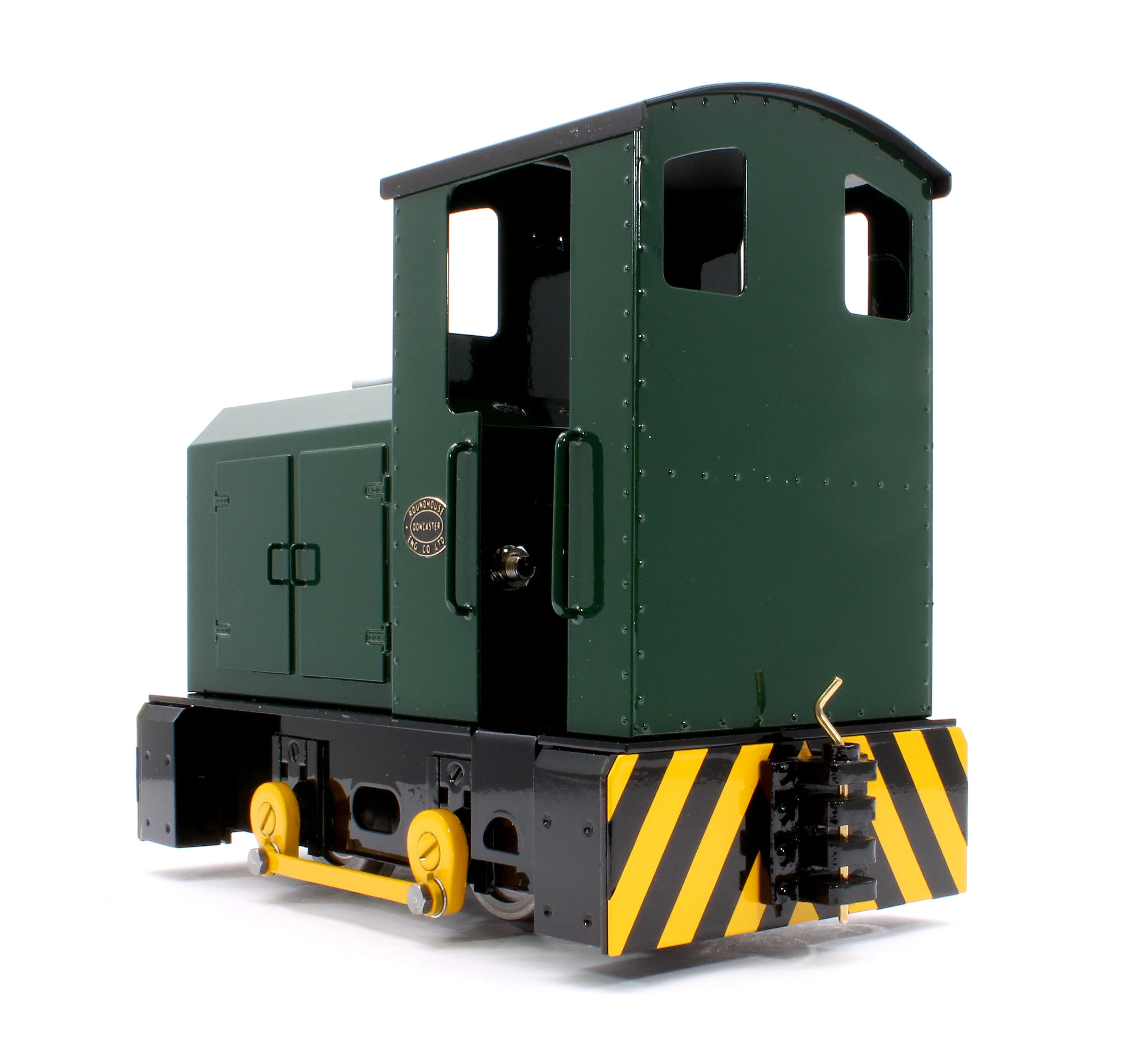 BUD-BRUNGREEN-I 0-4-0 'Bulldog' Deep Brunswick Green (Radio Control, Insulated Wheels) Diesel Shunter - Image 2