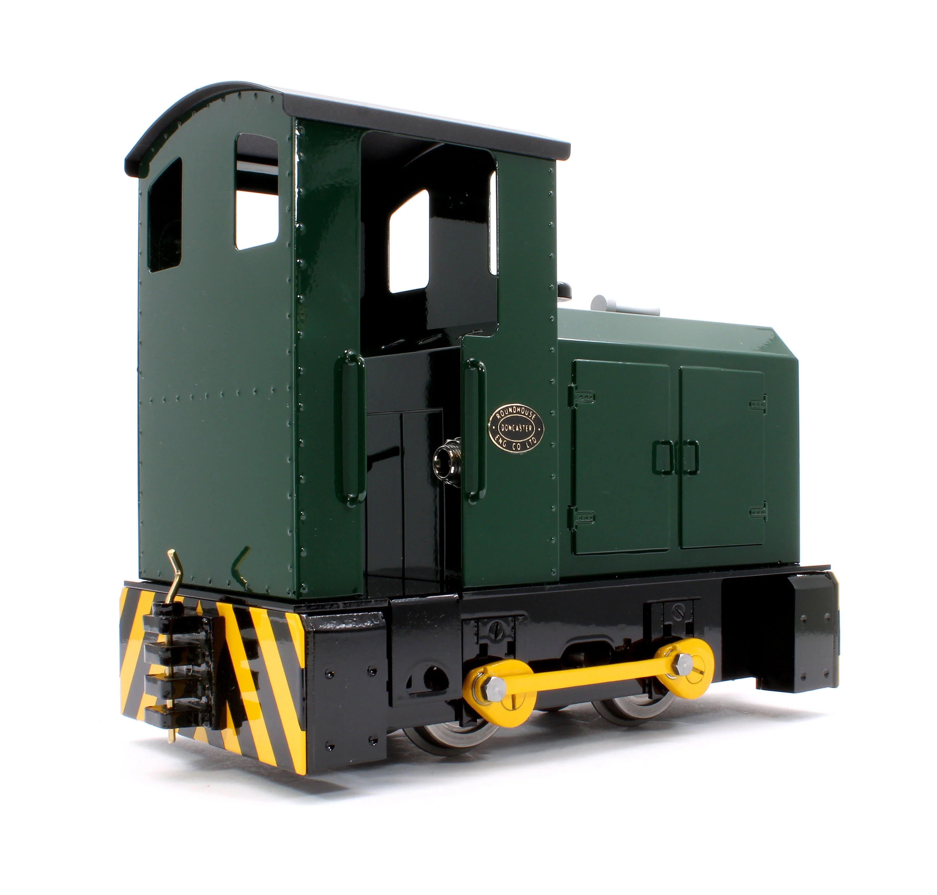 BUD-BRUNGREEN-I 0-4-0 'Bulldog' Deep Brunswick Green (Radio Control, Insulated Wheels) Diesel Shunter - Image 3