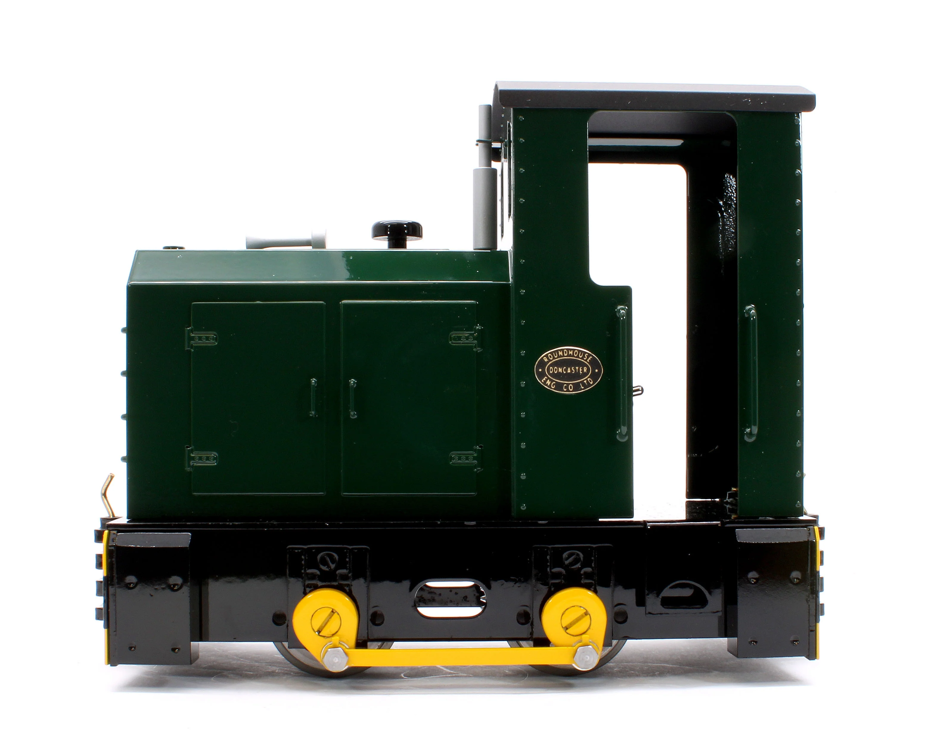BUD-BRUNGREEN-I 0-4-0 'Bulldog' Deep Brunswick Green (Radio Control, Insulated Wheels) Diesel Shunter - Image 5