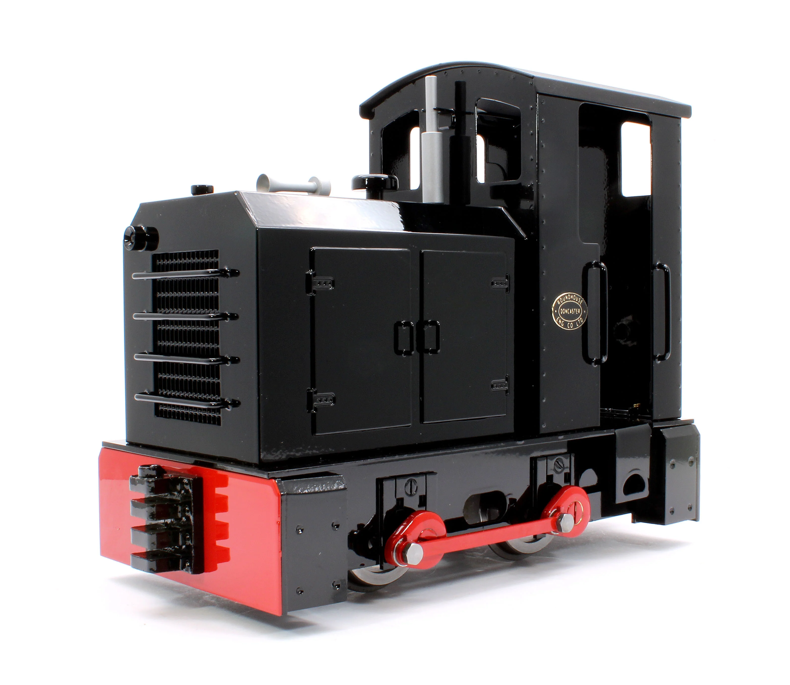 BUD-BLACK-I 0-4-0 'Bulldog' Black (Radio Control, Insulated Wheels) Diesel Shunter