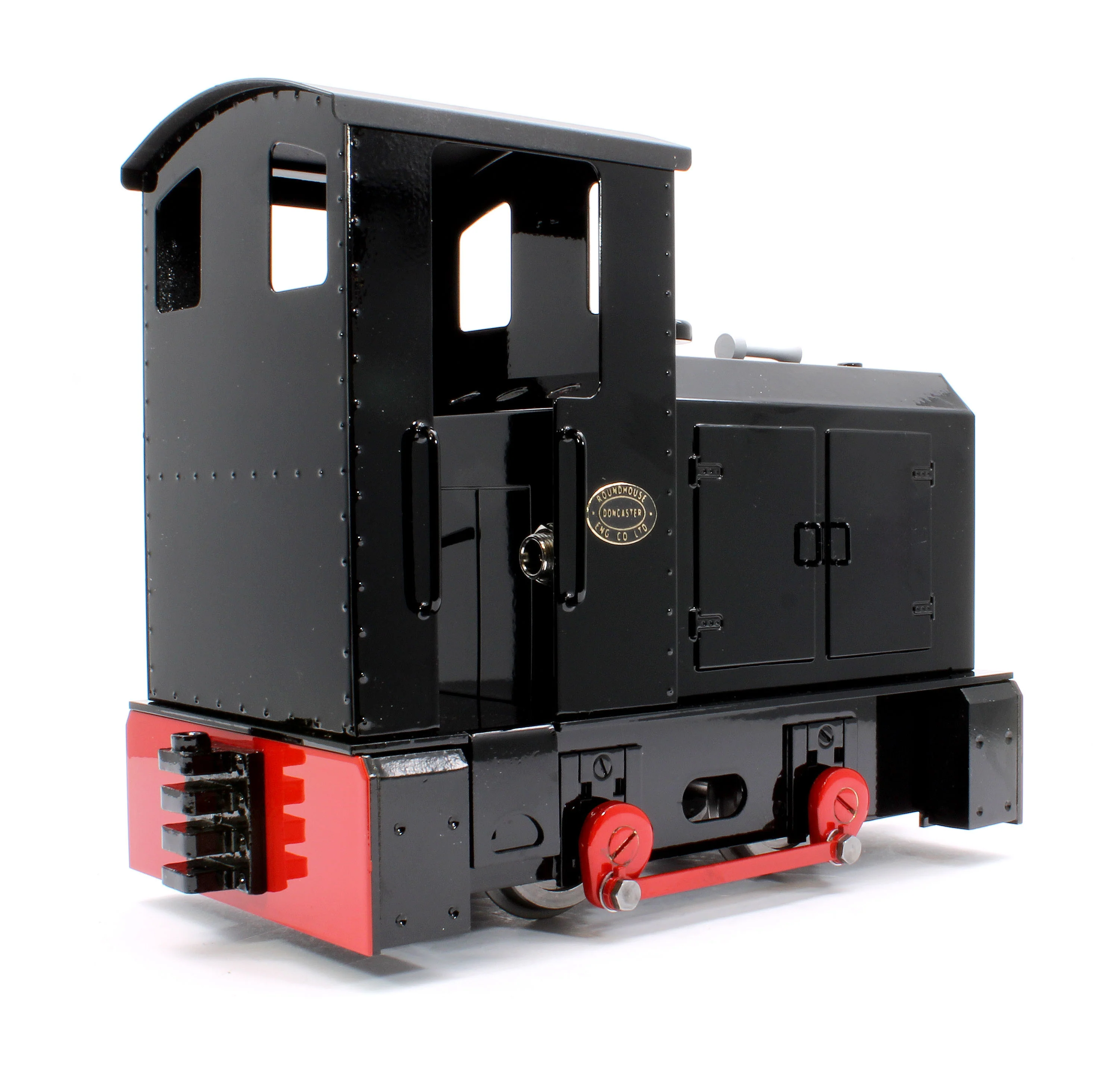 BUD-BLACK-I 0-4-0 'Bulldog' Black (Radio Control, Insulated Wheels) Diesel Shunter - Image 3