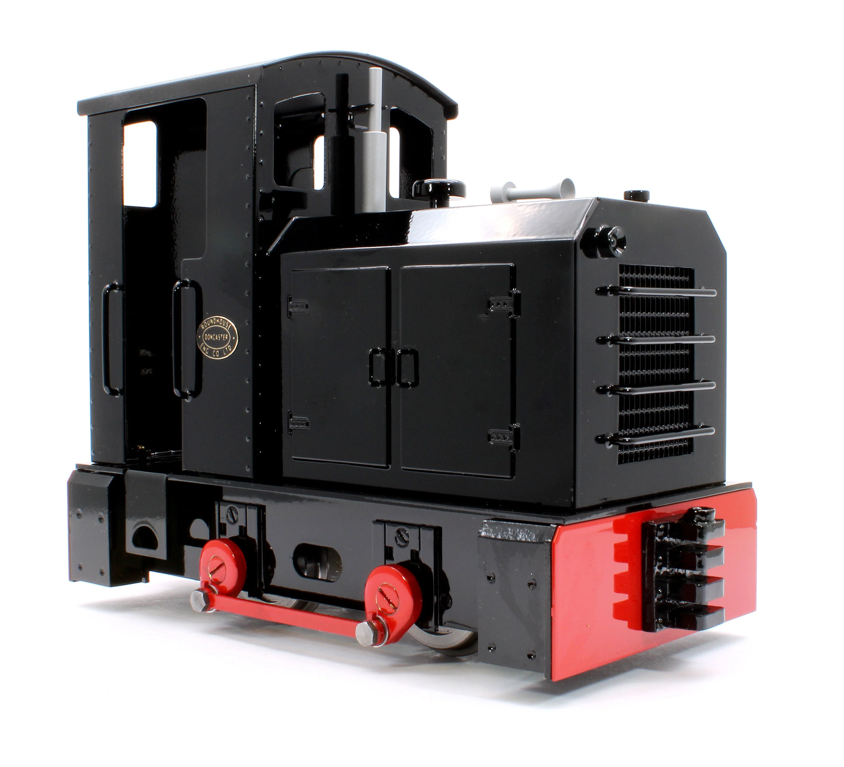 BUD-BLACK-I 0-4-0 'Bulldog' Black (Radio Control, Insulated Wheels) Diesel Shunter - Image 4