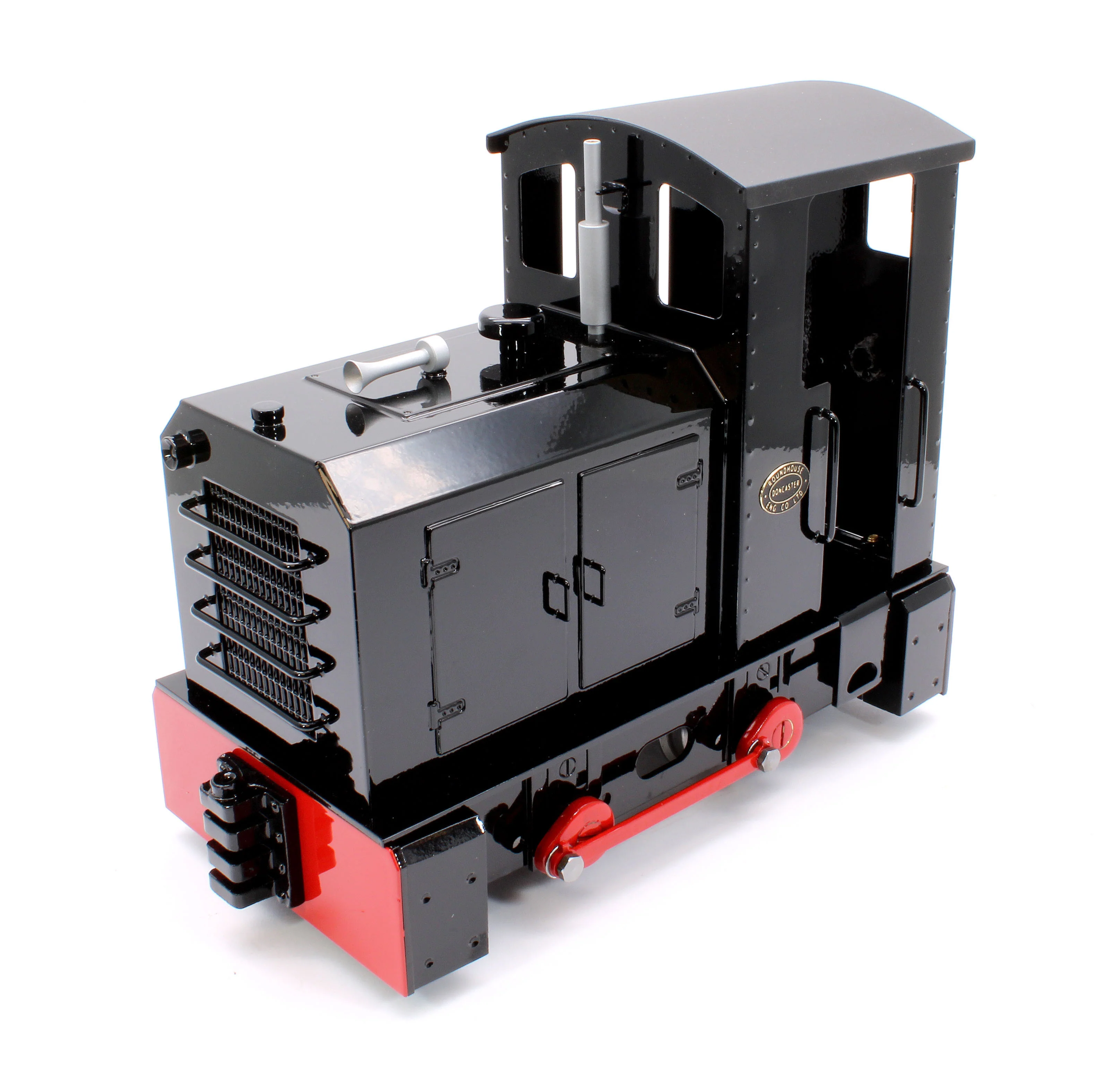 BUD-BLACK-I 0-4-0 'Bulldog' Black (Radio Control, Insulated Wheels) Diesel Shunter - Image 7