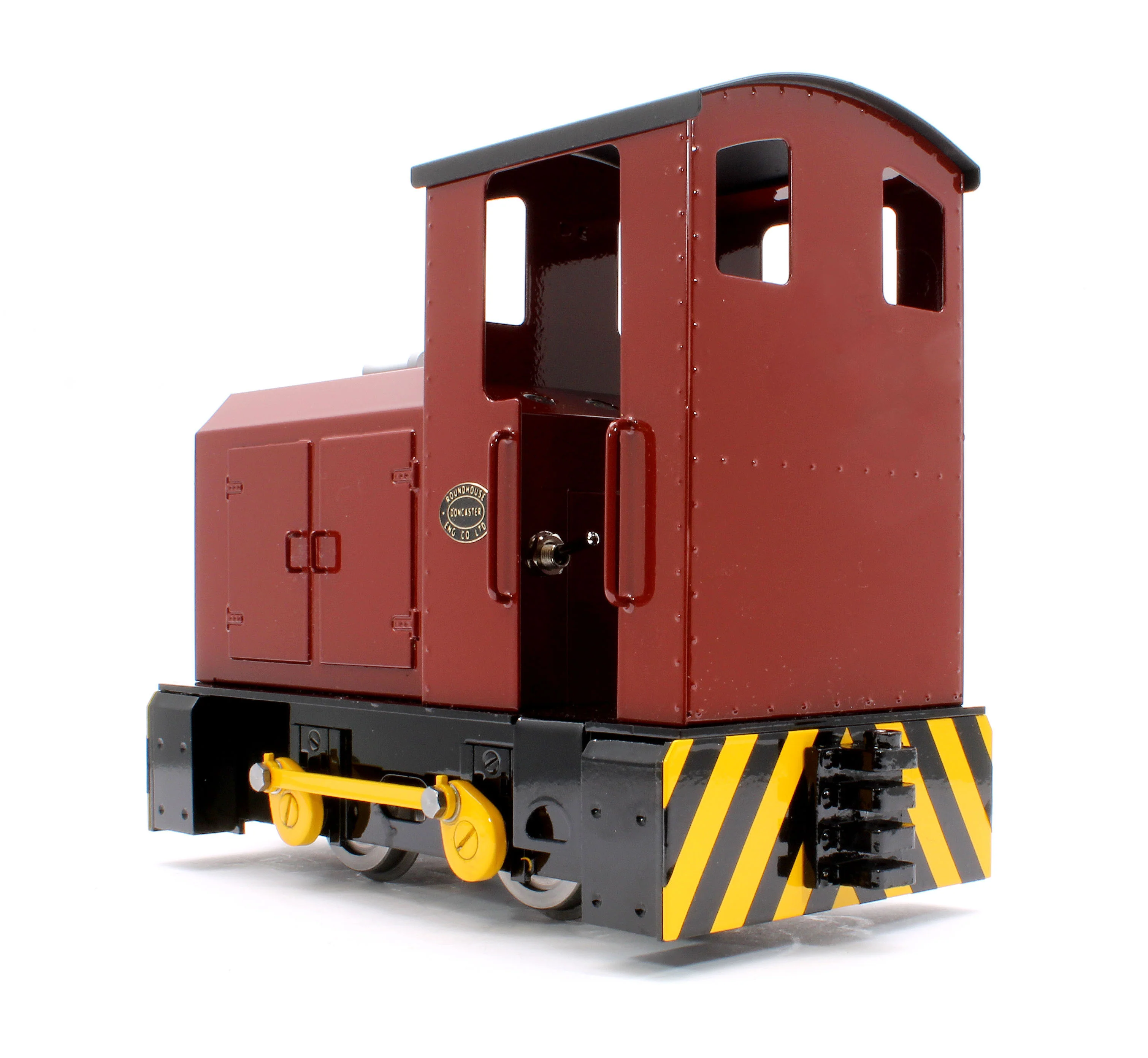 BUD-CRIMLAKE-I 0-4-0 'Bulldog' Crimson Lake (Radio Control, Insulated Wheels) Diesel Shunter - Image 2