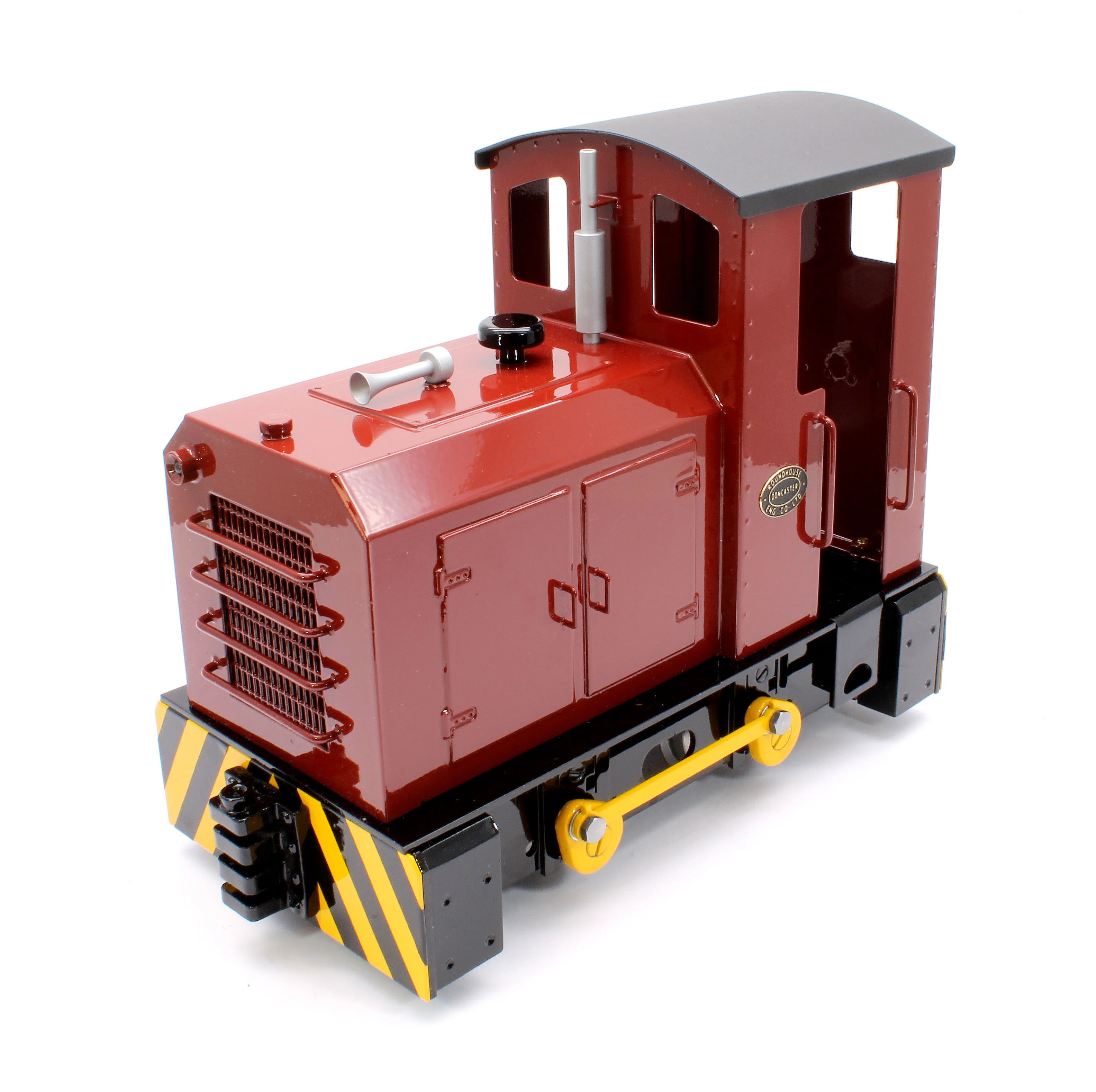 BUD-CRIMLAKE-I 0-4-0 'Bulldog' Crimson Lake (Radio Control, Insulated Wheels) Diesel Shunter - Image 7
