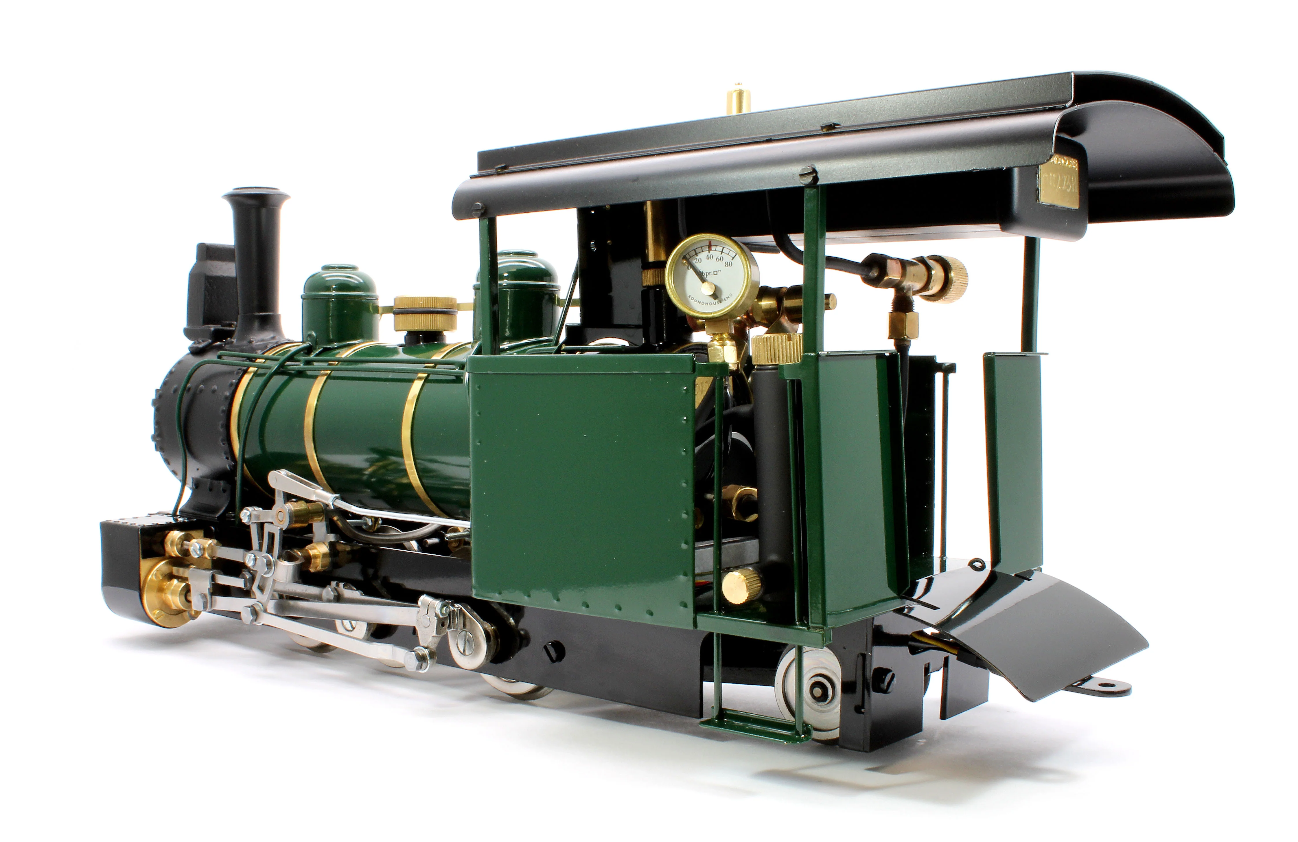FRC-BRUNGREEN-NI 0-6-2 'Fowler' Deep Brunswick Green (Radio Control, Uninsulated Wheels) Steam Locomotive - Image 4