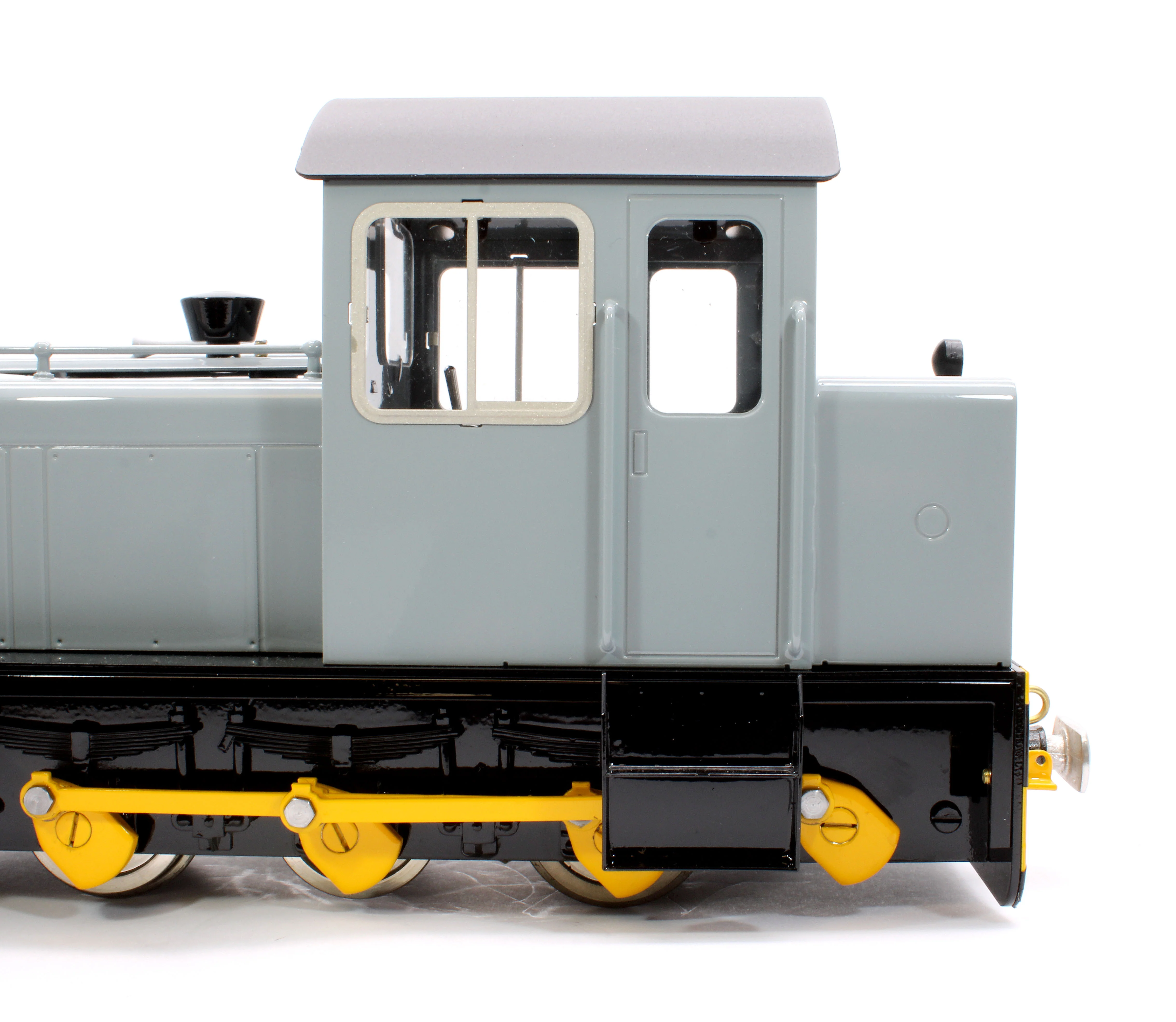 HC-GREY-I 0-6-0 'Harlech Catle MK.1' WD Grey (Radio Control, Insulated Wheels) Diesel Locomotive - Image 8
