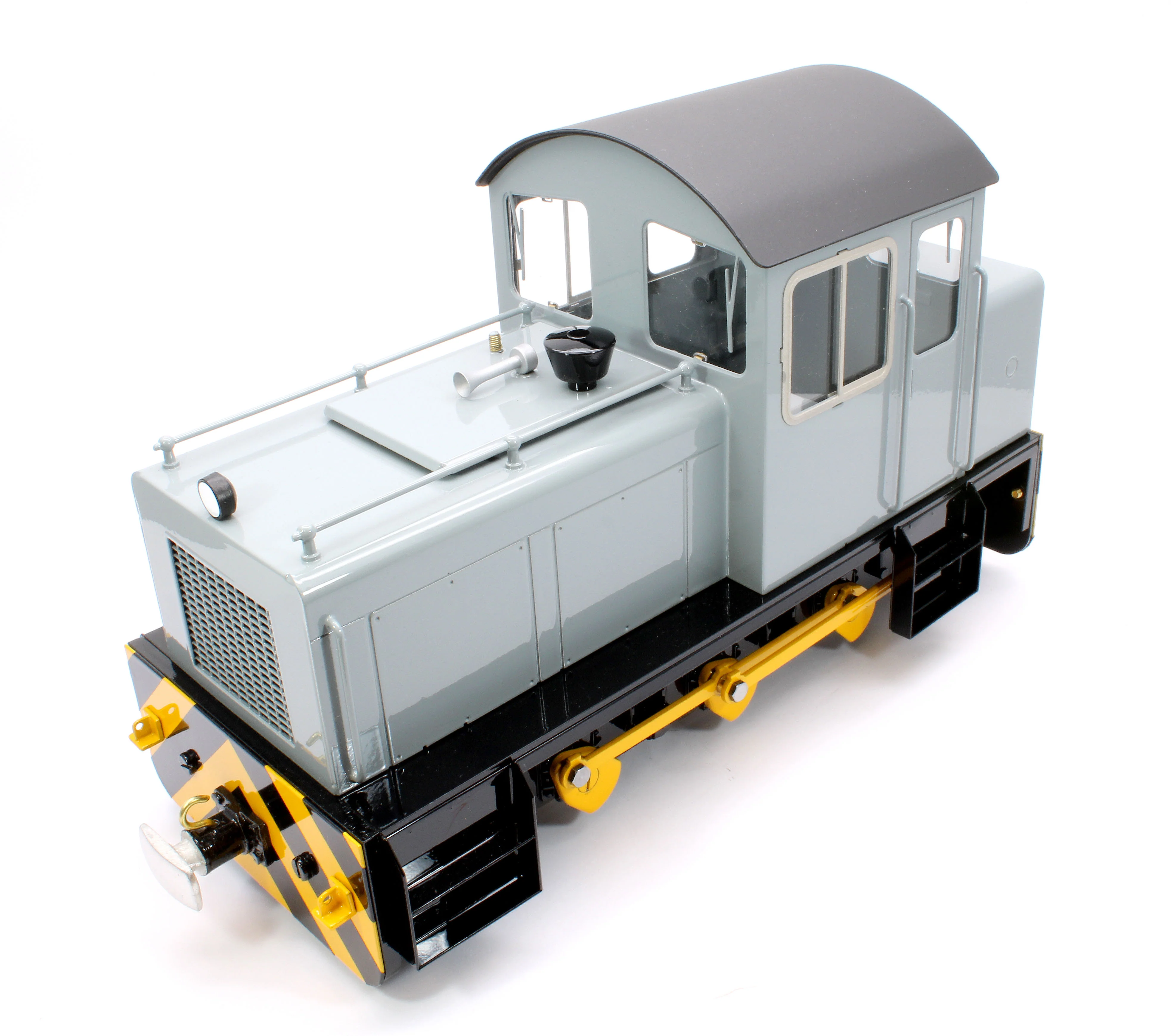 HC-GREY-I 0-6-0 'Harlech Catle MK.1' WD Grey (Radio Control, Insulated Wheels) Diesel Locomotive - Image 9