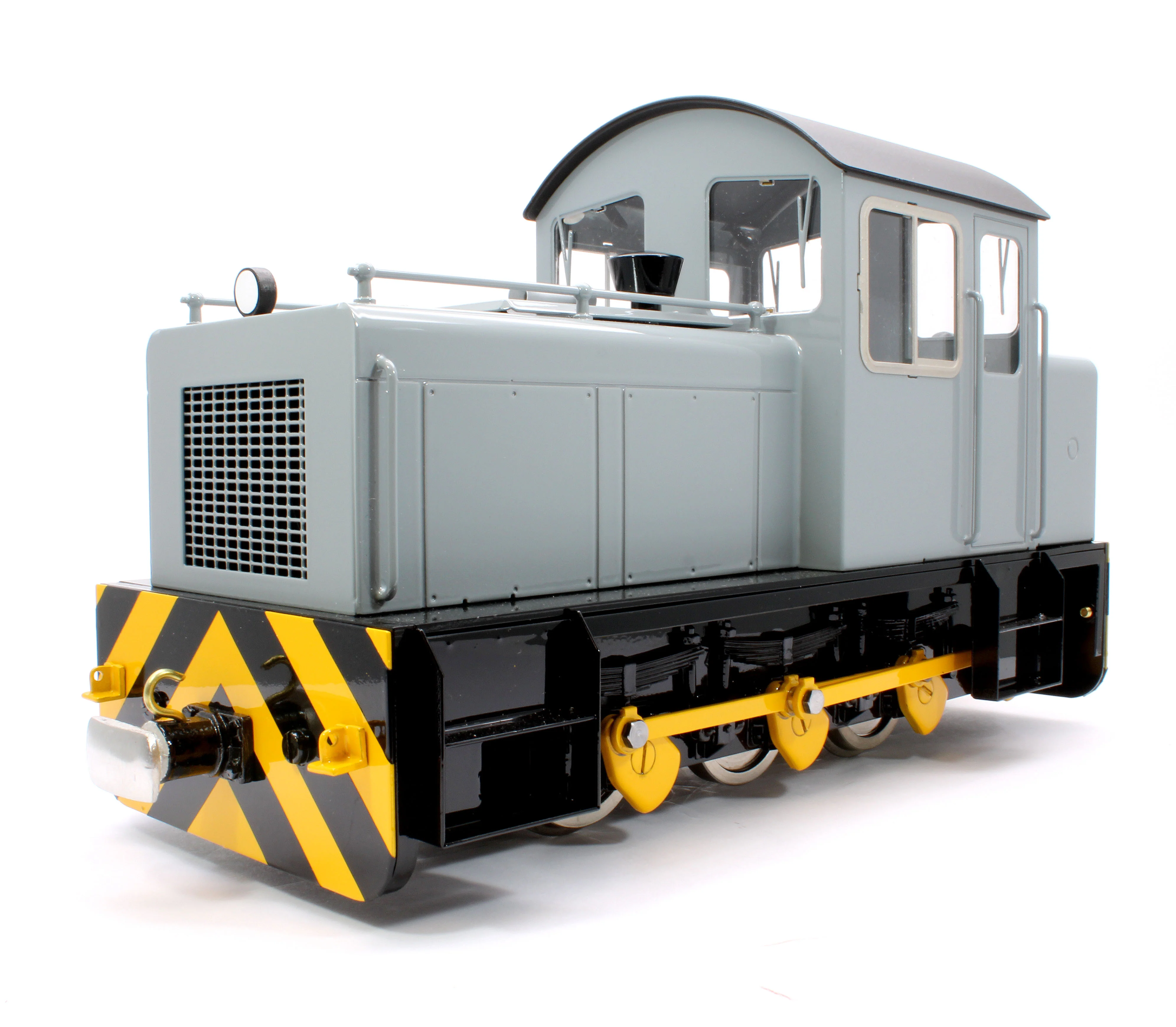 HCWS-WDGREY-I 0-6-0 'Harlech Castle MK.1' WD Grey (Radio Control, Insulated Wheels) Diesel Locomotive - With Sound