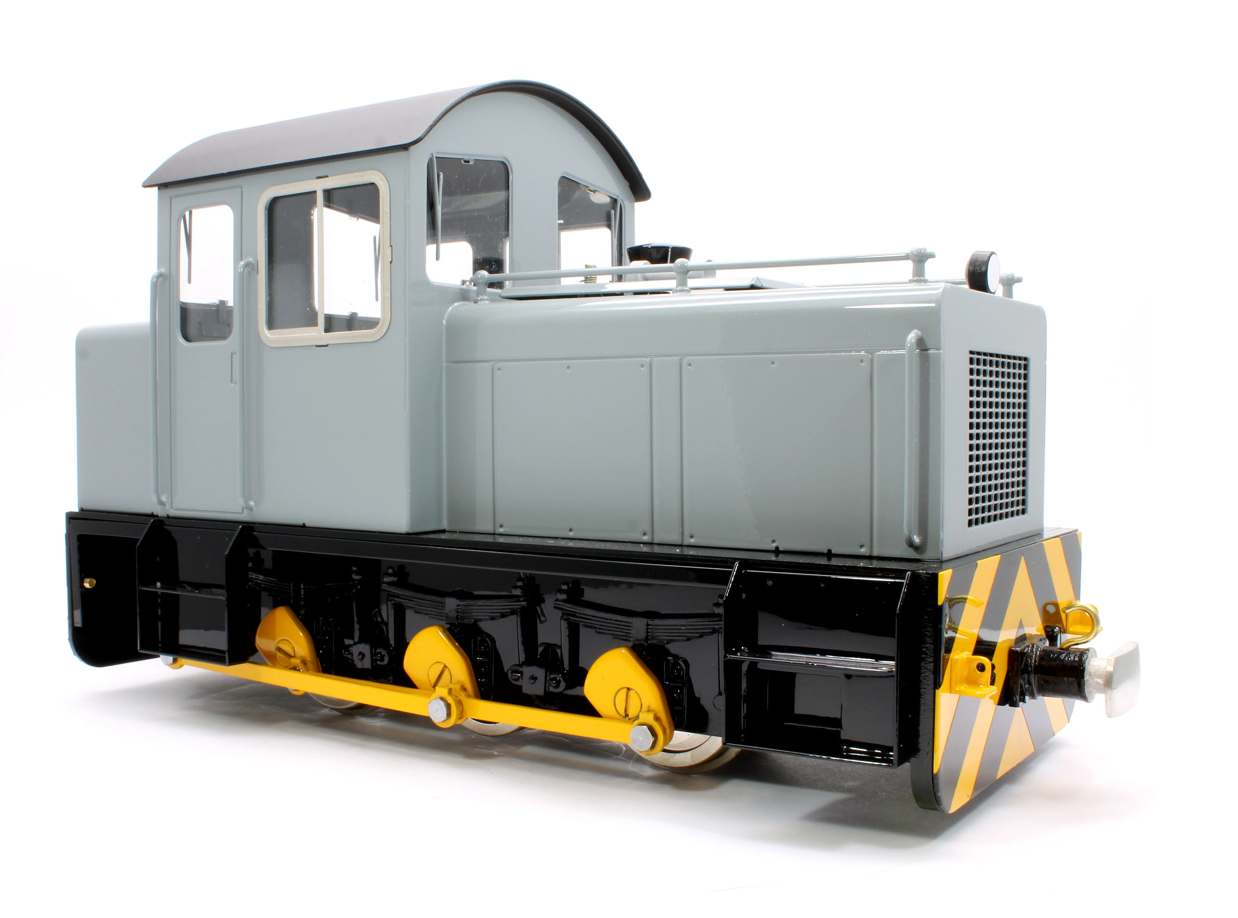 HCWS-WDGREY-I 0-6-0 'Harlech Castle MK.1' WD Grey (Radio Control, Insulated Wheels) Diesel Locomotive - With Sound - Image 6
