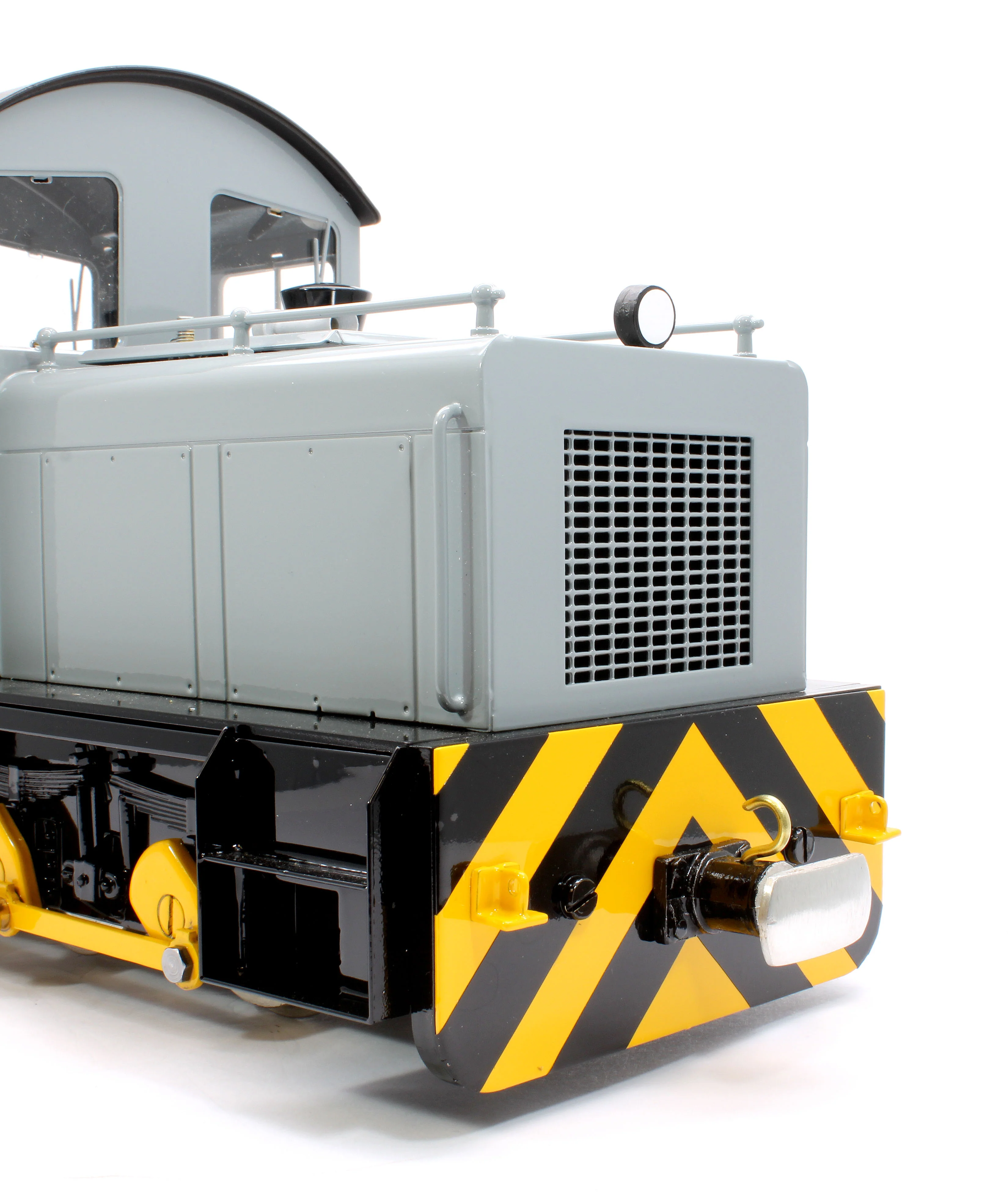 HCWS-WDGREY-I 0-6-0 'Harlech Castle MK.1' WD Grey (Radio Control, Insulated Wheels) Diesel Locomotive - With Sound - Image 7