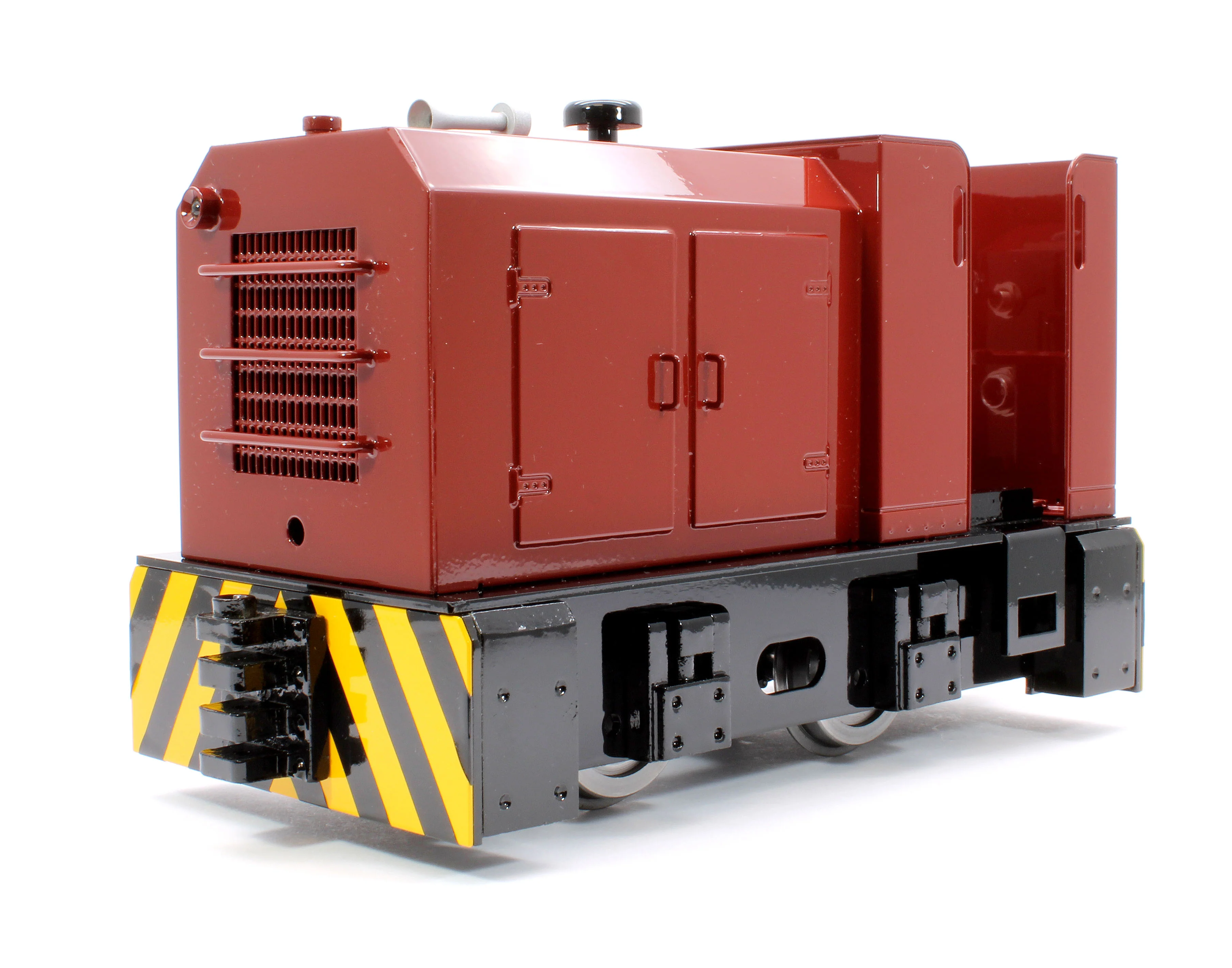 HERRC-CRIMLAKE-I 0-4-0 'Hercules' Crimson Lake (Radio Control, Insulated Wheels) Diesel Shunter