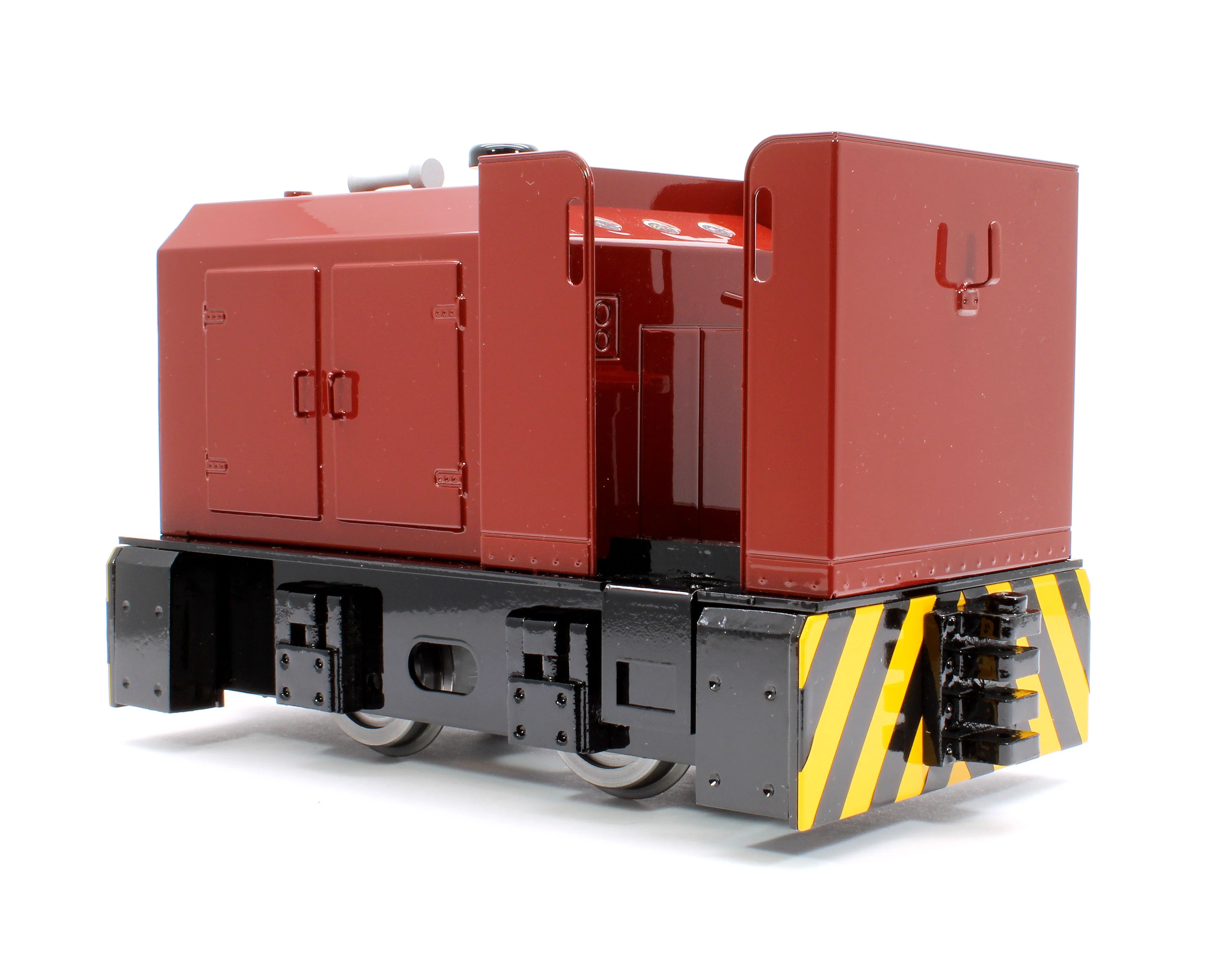 HERRC-CRIMLAKE-I 0-4-0 'Hercules' Crimson Lake (Radio Control, Insulated Wheels) Diesel Shunter - Image 2