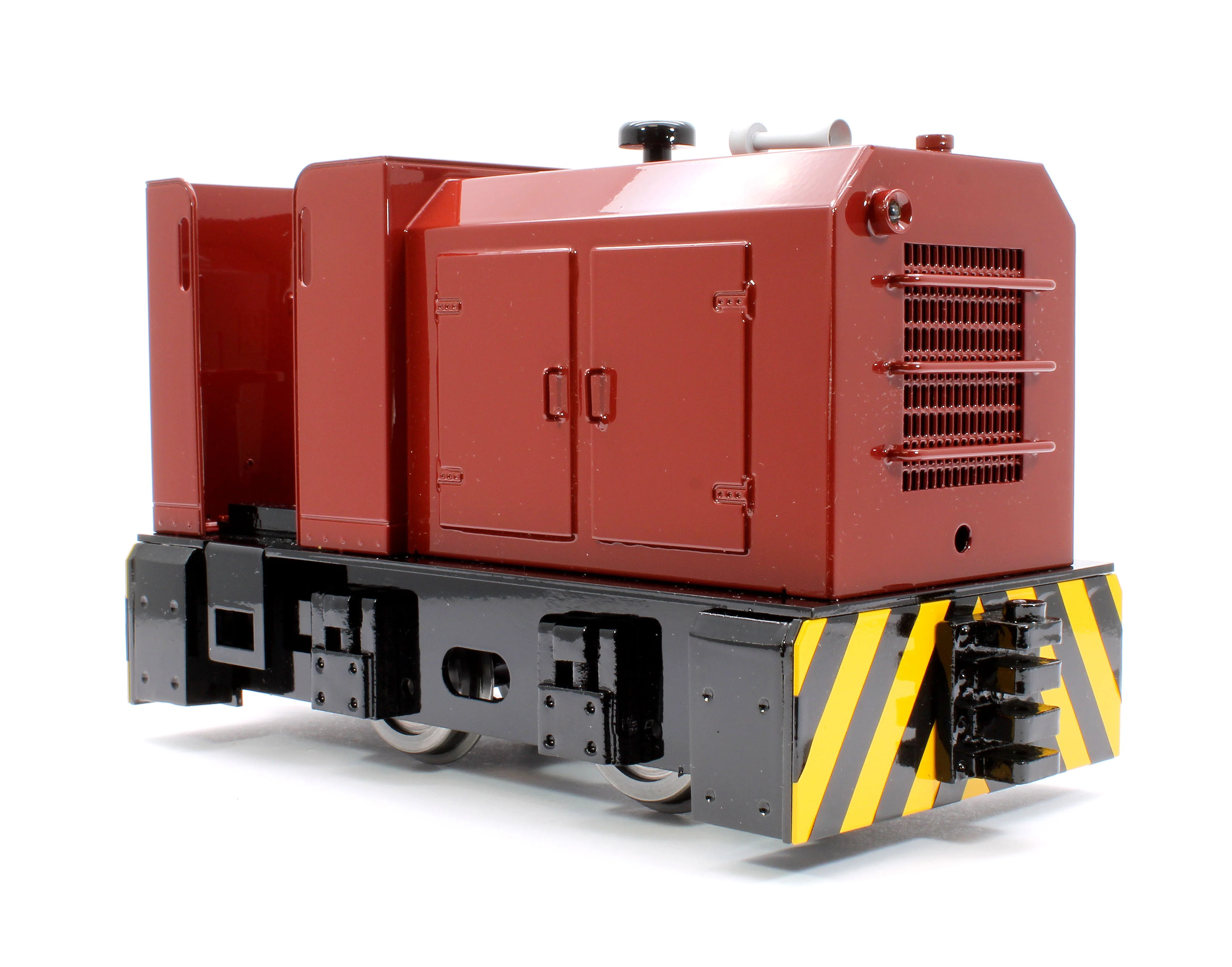 HERRC-CRIMLAKE-I 0-4-0 'Hercules' Crimson Lake (Radio Control, Insulated Wheels) Diesel Shunter - Image 4