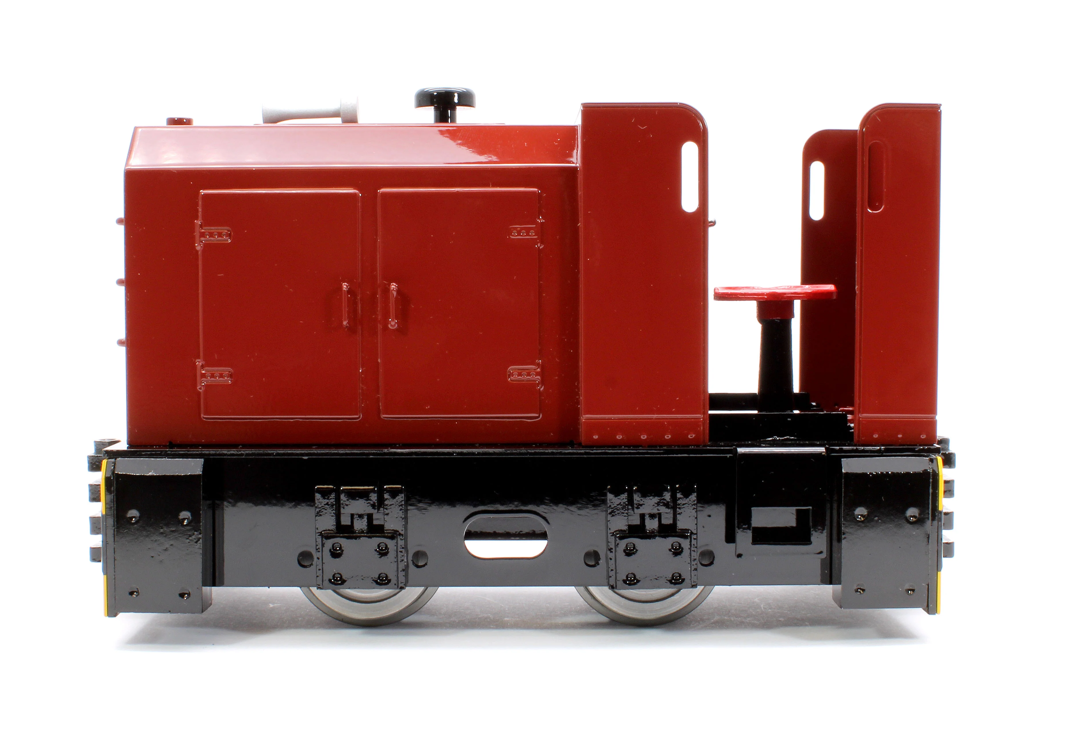 HERRC-CRIMLAKE-I 0-4-0 'Hercules' Crimson Lake (Radio Control, Insulated Wheels) Diesel Shunter - Image 5