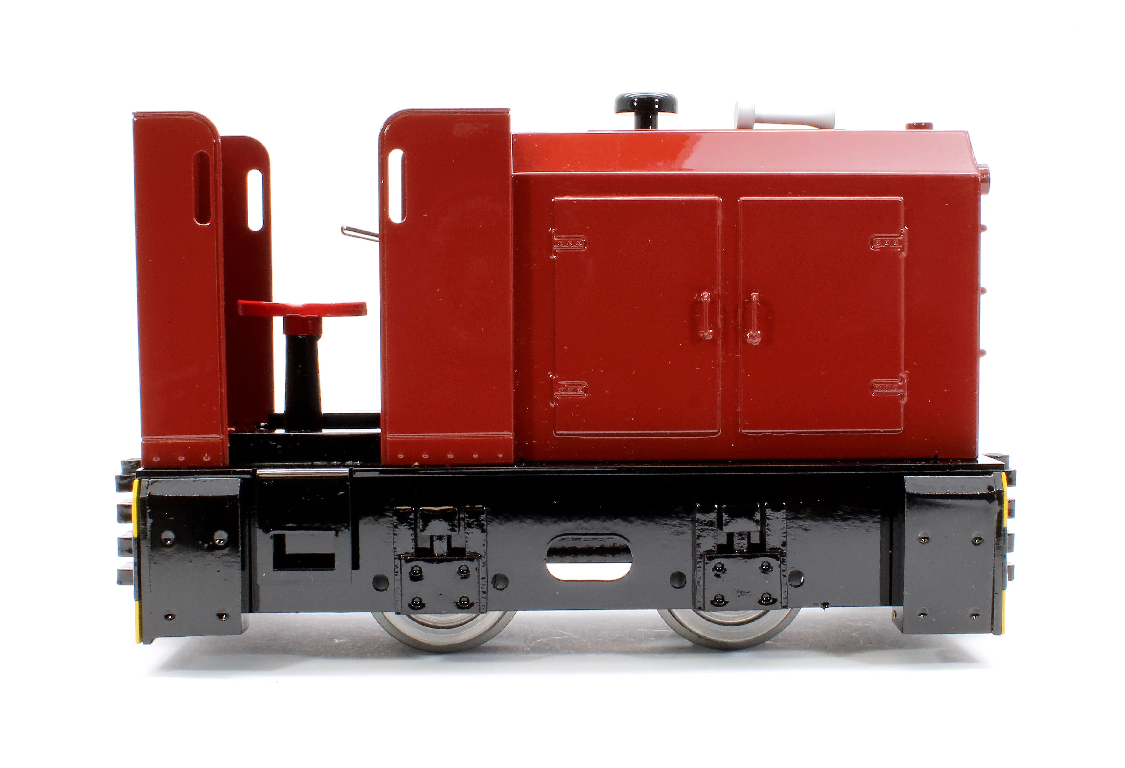 HERRC-CRIMLAKE-I 0-4-0 'Hercules' Crimson Lake (Radio Control, Insulated Wheels) Diesel Shunter - Image 6