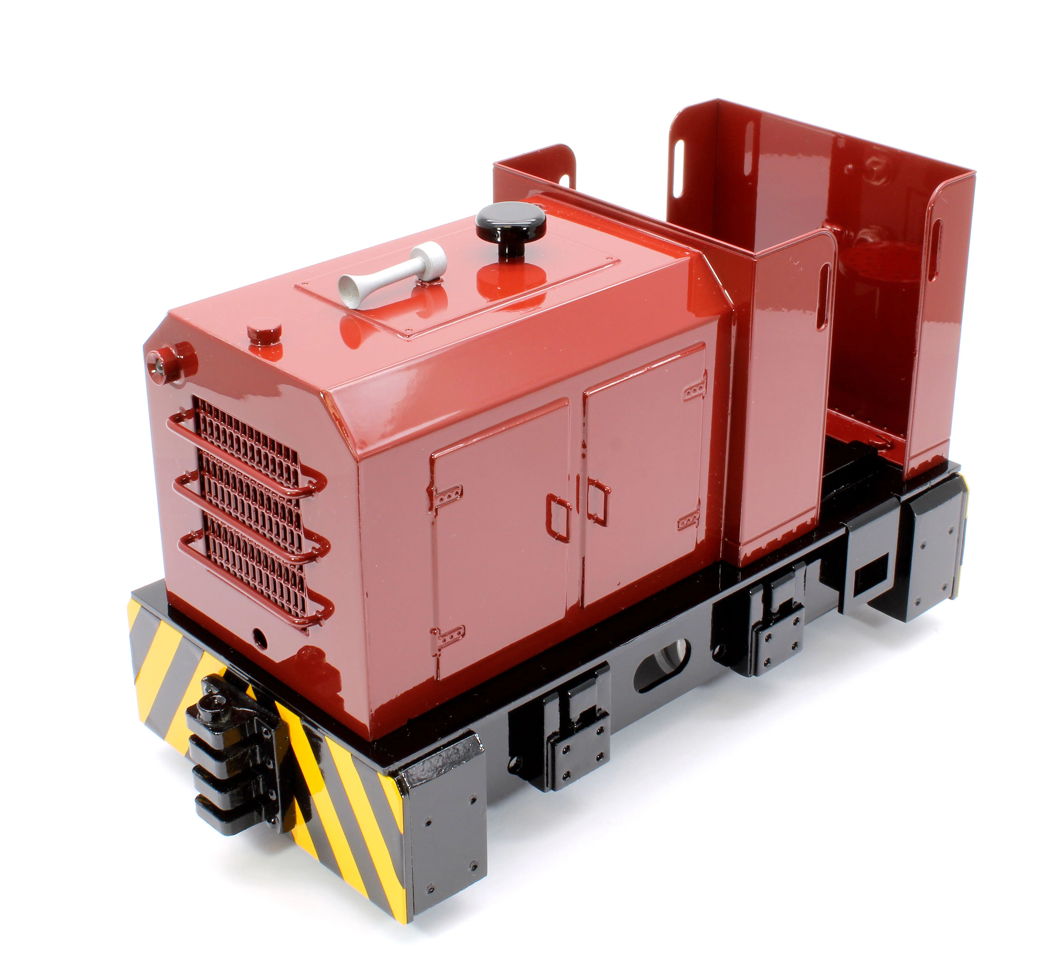 HERRC-CRIMLAKE-I 0-4-0 'Hercules' Crimson Lake (Radio Control, Insulated Wheels) Diesel Shunter - Image 8