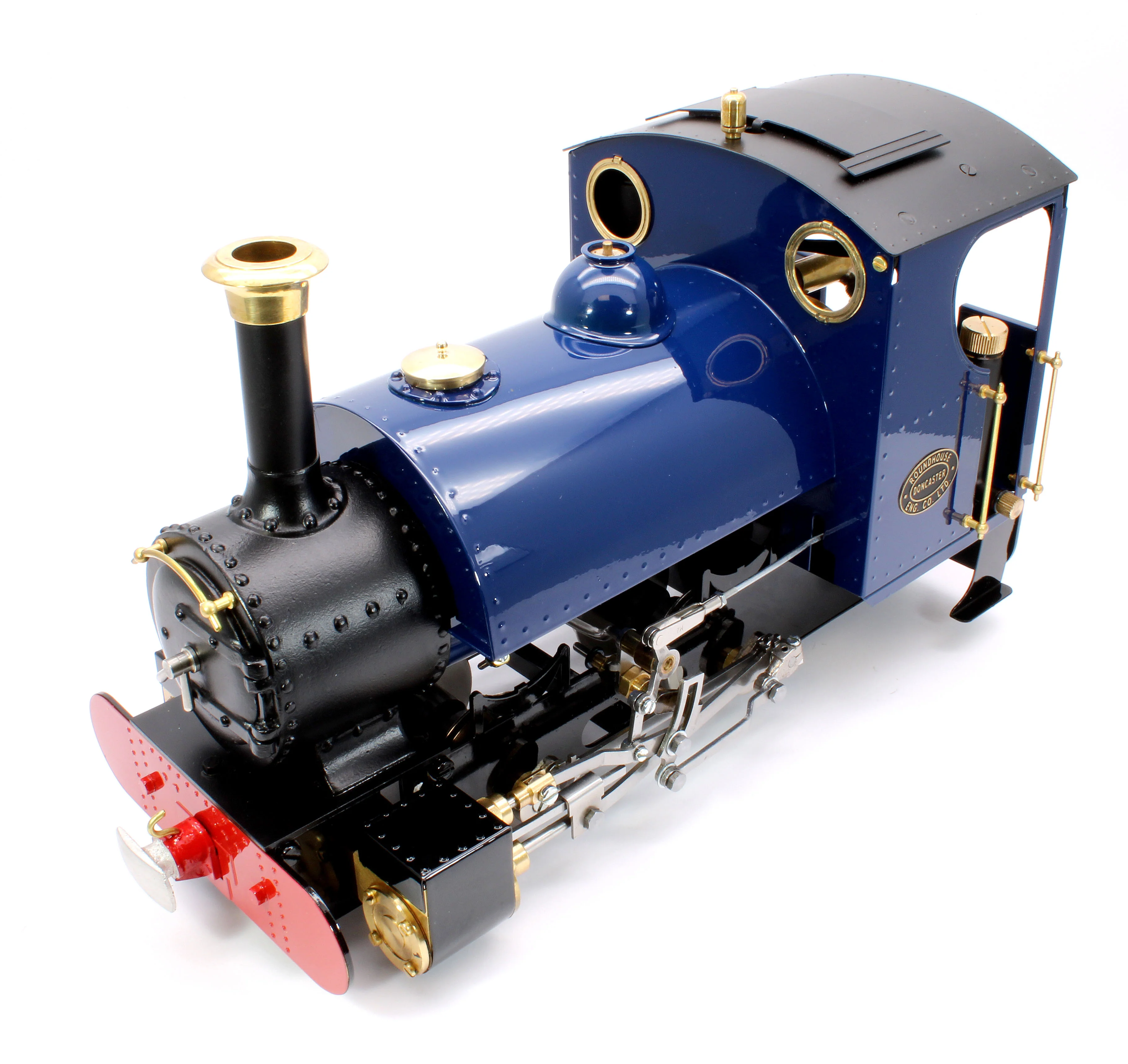 KRC-BLUE-I 0-4-0 Saddle Tank 'Katie' Blue (Radio Control, Insulated Wheels) Steam Locomotive - Image 10
