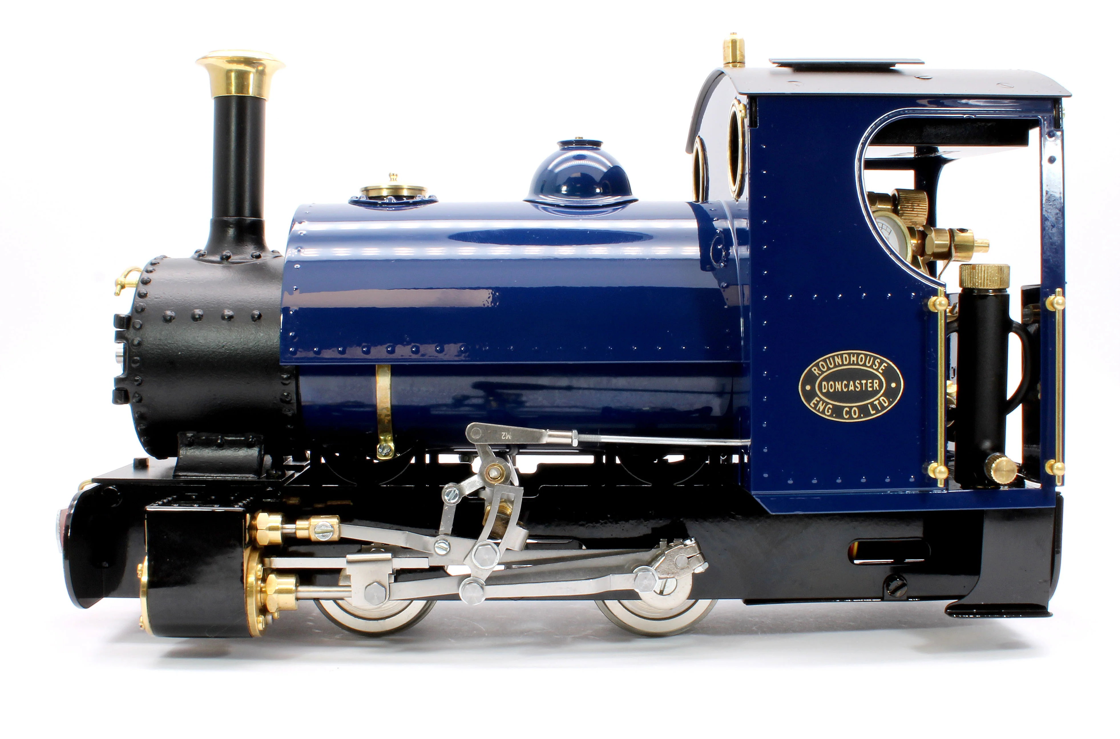 KRC-BLUE-I 0-4-0 Saddle Tank 'Katie' Blue (Radio Control, Insulated Wheels) Steam Locomotive - Image 5