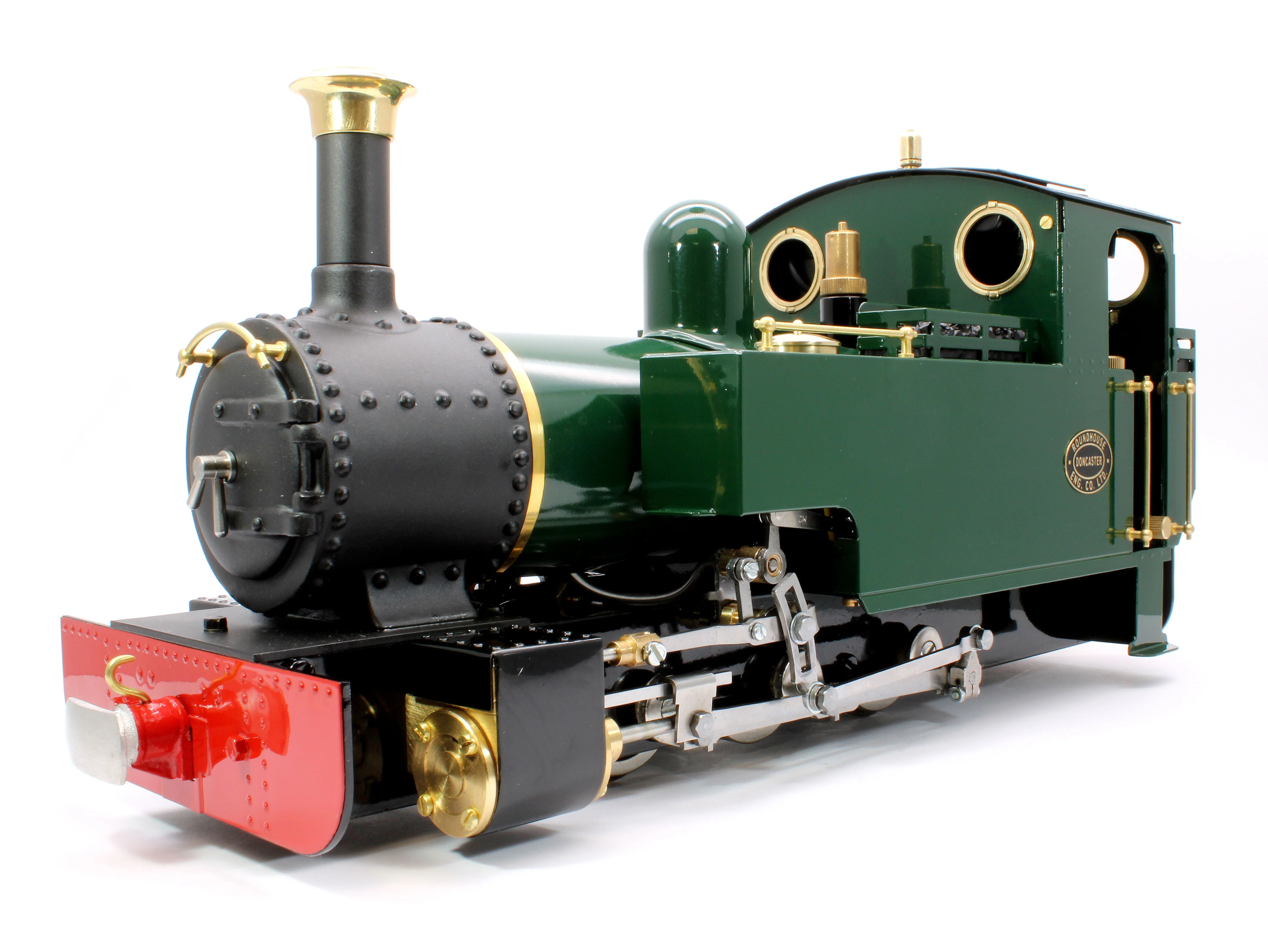 LARC-BRUNGREEN-NI 0-6-0 'Lady Anne' Deep Brunswick Green (Radio Control, Uninsulated Wheels) Steam Locomotive