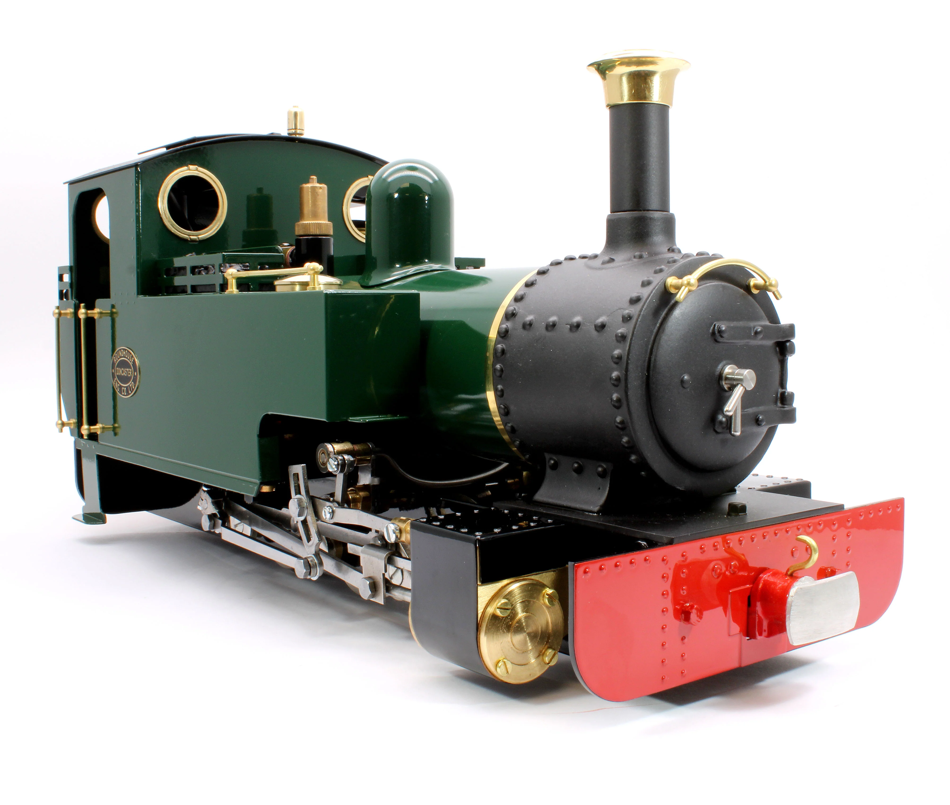LARC-BRUNGREEN-NI 0-6-0 'Lady Anne' Deep Brunswick Green (Radio Control, Uninsulated Wheels) Steam Locomotive - Image 6