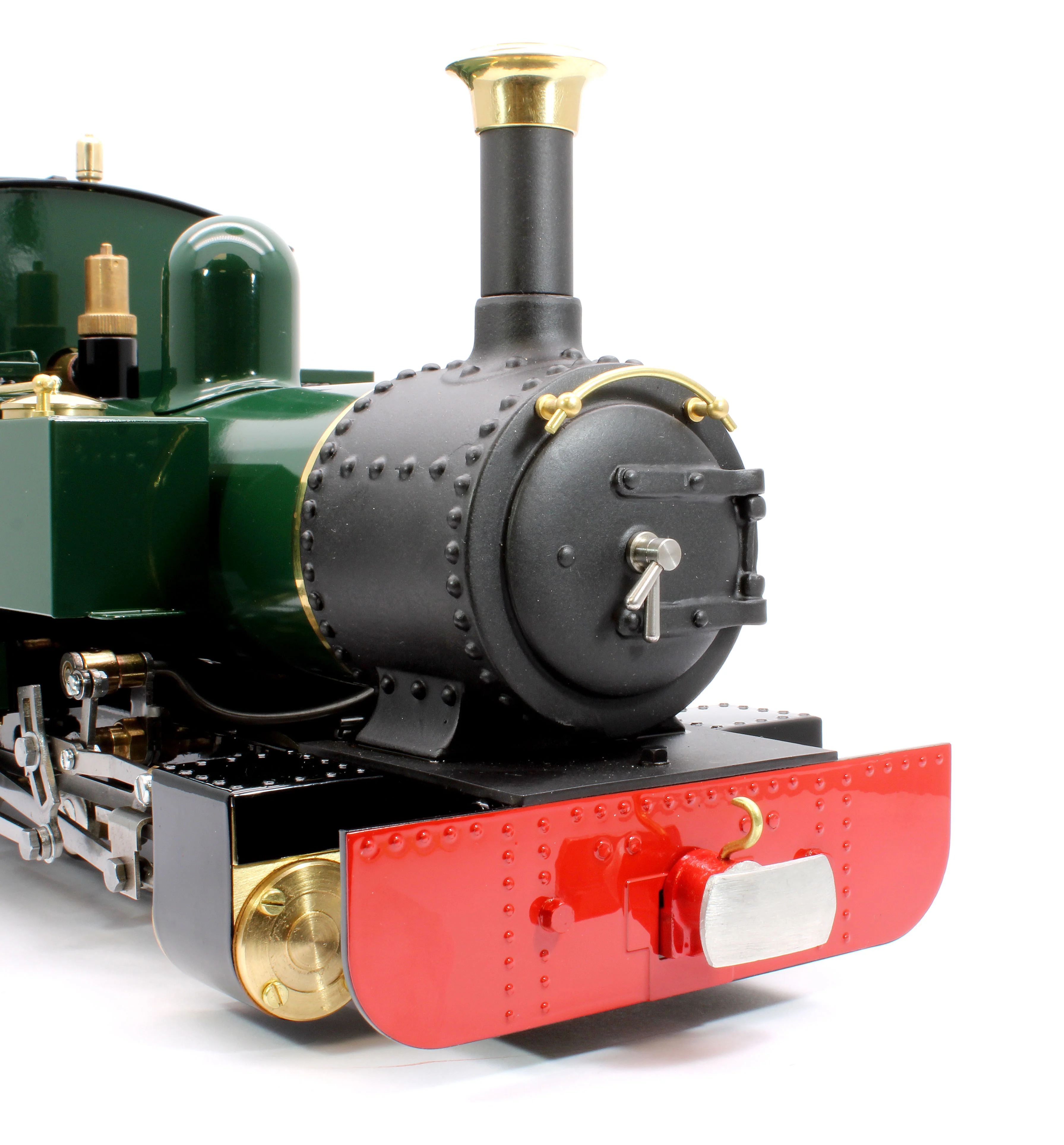 LARC-BRUNGREEN-NI 0-6-0 'Lady Anne' Deep Brunswick Green (Radio Control, Uninsulated Wheels) Steam Locomotive - Image 8