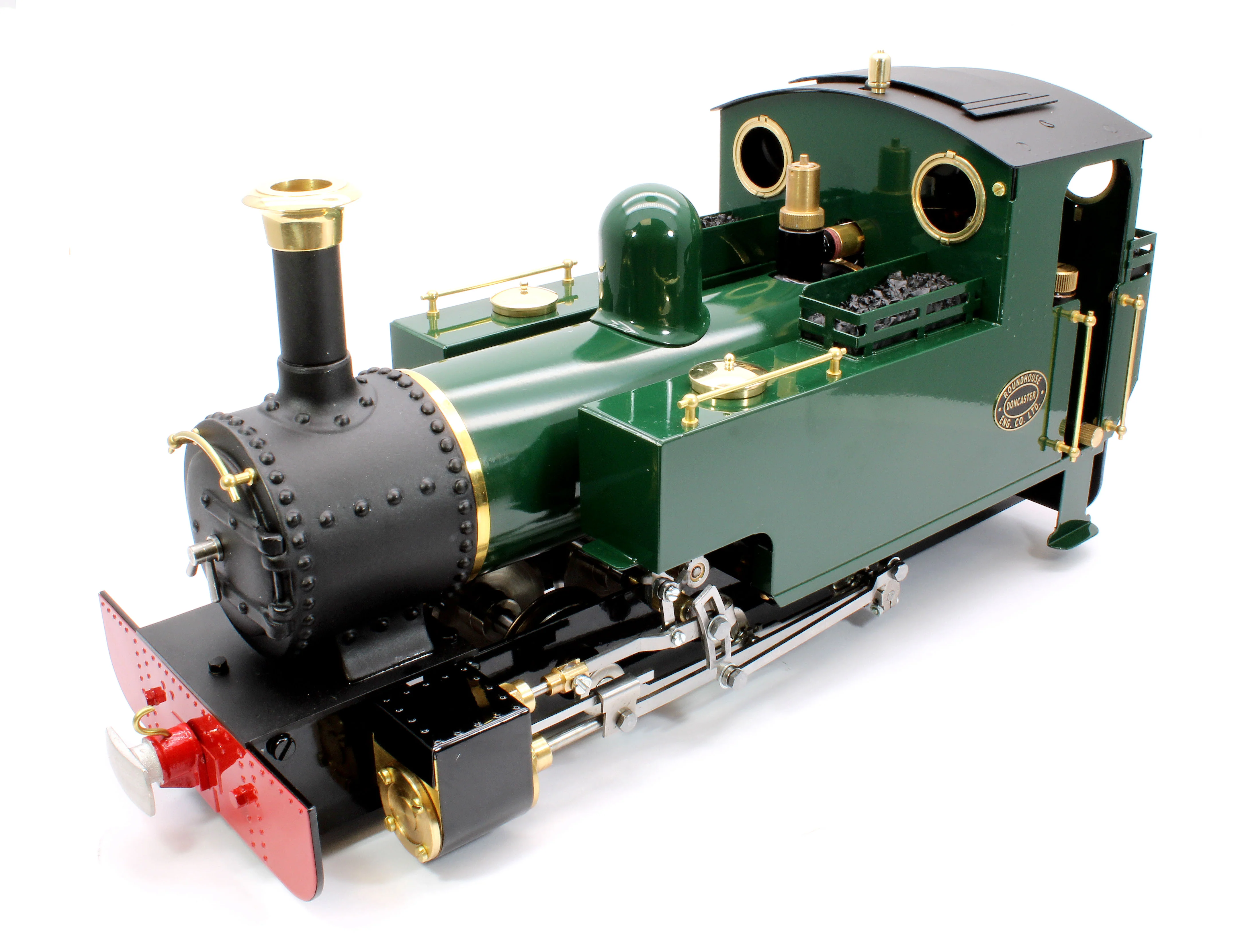 LARC-BRUNGREEN-NI 0-6-0 'Lady Anne' Deep Brunswick Green (Radio Control, Uninsulated Wheels) Steam Locomotive - Image 9