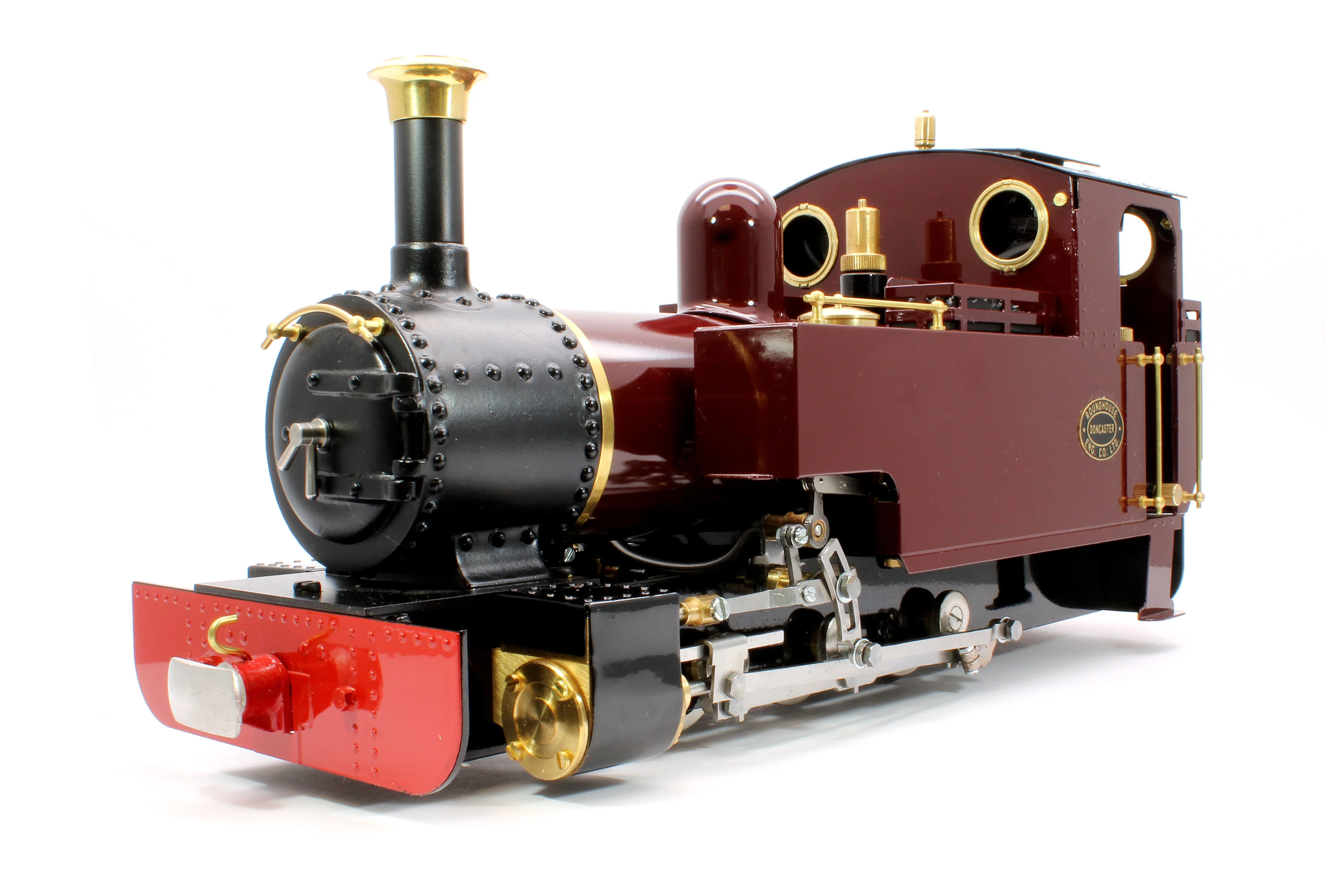 LARC-MAROON-I 0-6-0 'Lady Anne' Fairlie Engine Maroon (Radio Control, Insulated Wheels) Steam Locomotive