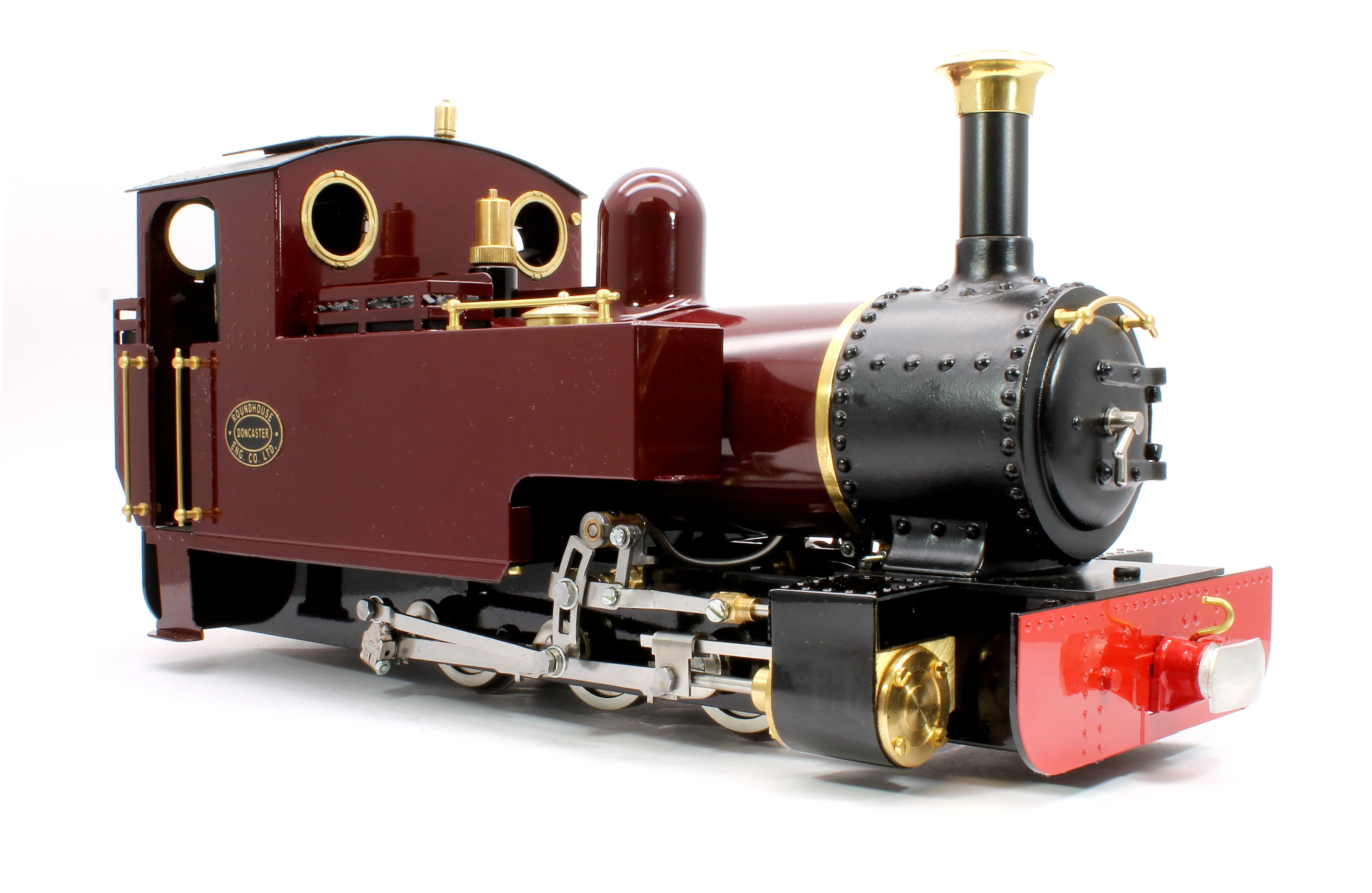 LARC-MAROON-I 0-6-0 'Lady Anne' Fairlie Engine Maroon (Radio Control, Insulated Wheels) Steam Locomotive - Image 4
