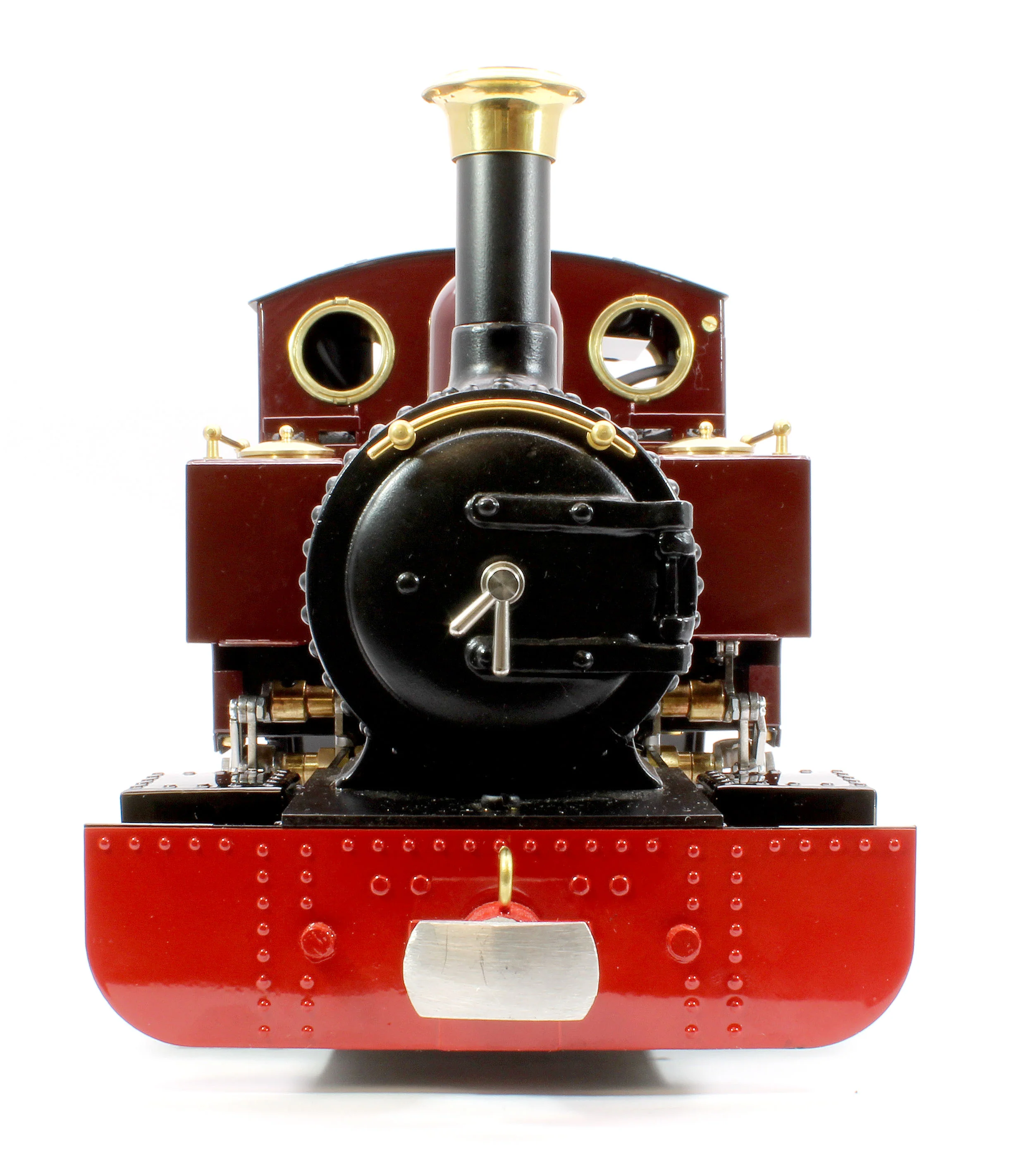 LARC-MAROON-I 0-6-0 'Lady Anne' Fairlie Engine Maroon (Radio Control, Insulated Wheels) Steam Locomotive - Image 7