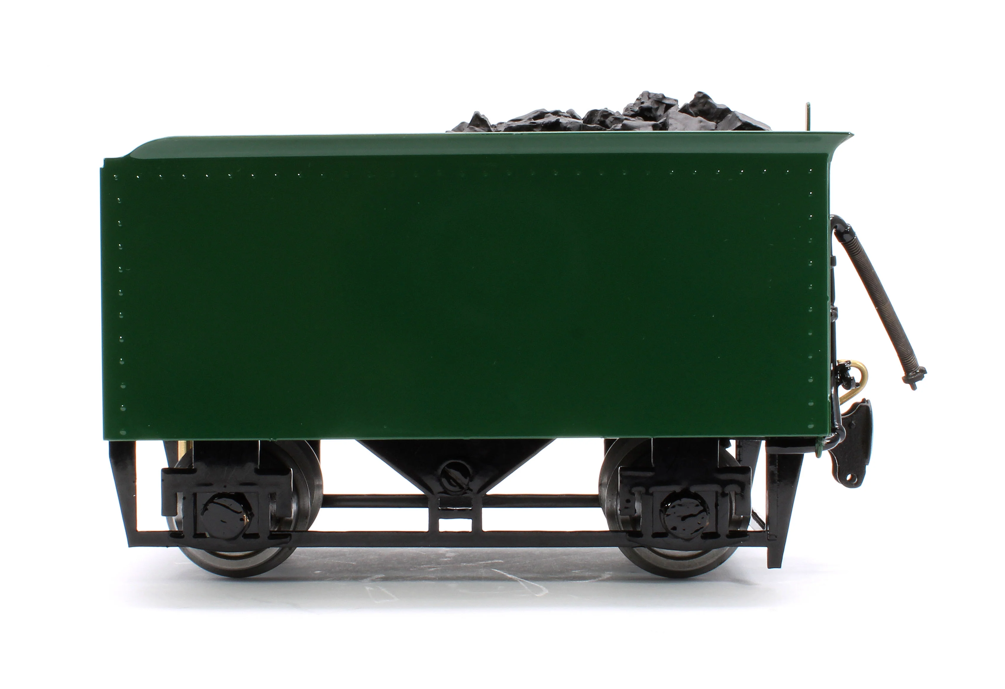 LINR-GREEN-NI 0-4-0 Saddle Tank 'Linda (Mk2) Mid Brunswick Green (Radio Control, Uninsulated Wheels) Steam Locomotive - Image 10